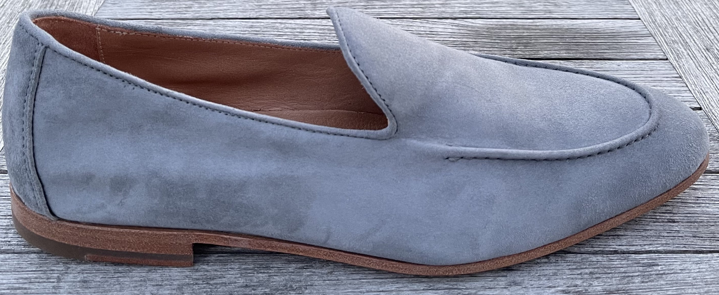Loafer aus Ziegenvelours