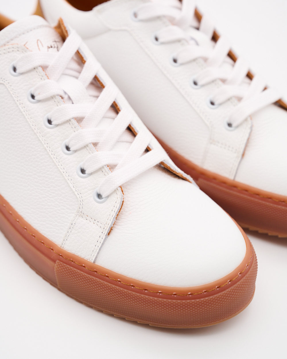 Luca Sneaker – Marrone Weiss