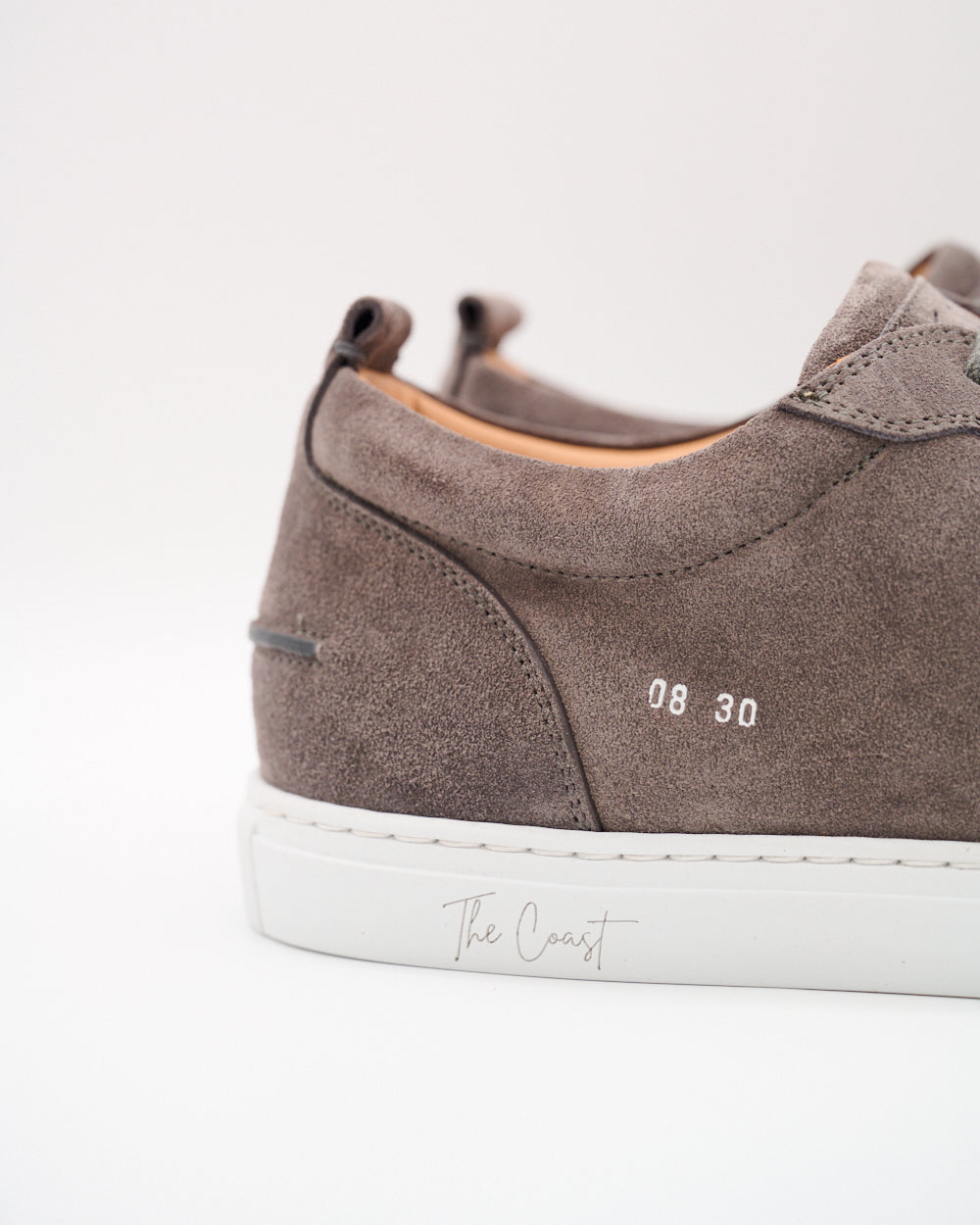 Luca Sneaker – Velours Grau