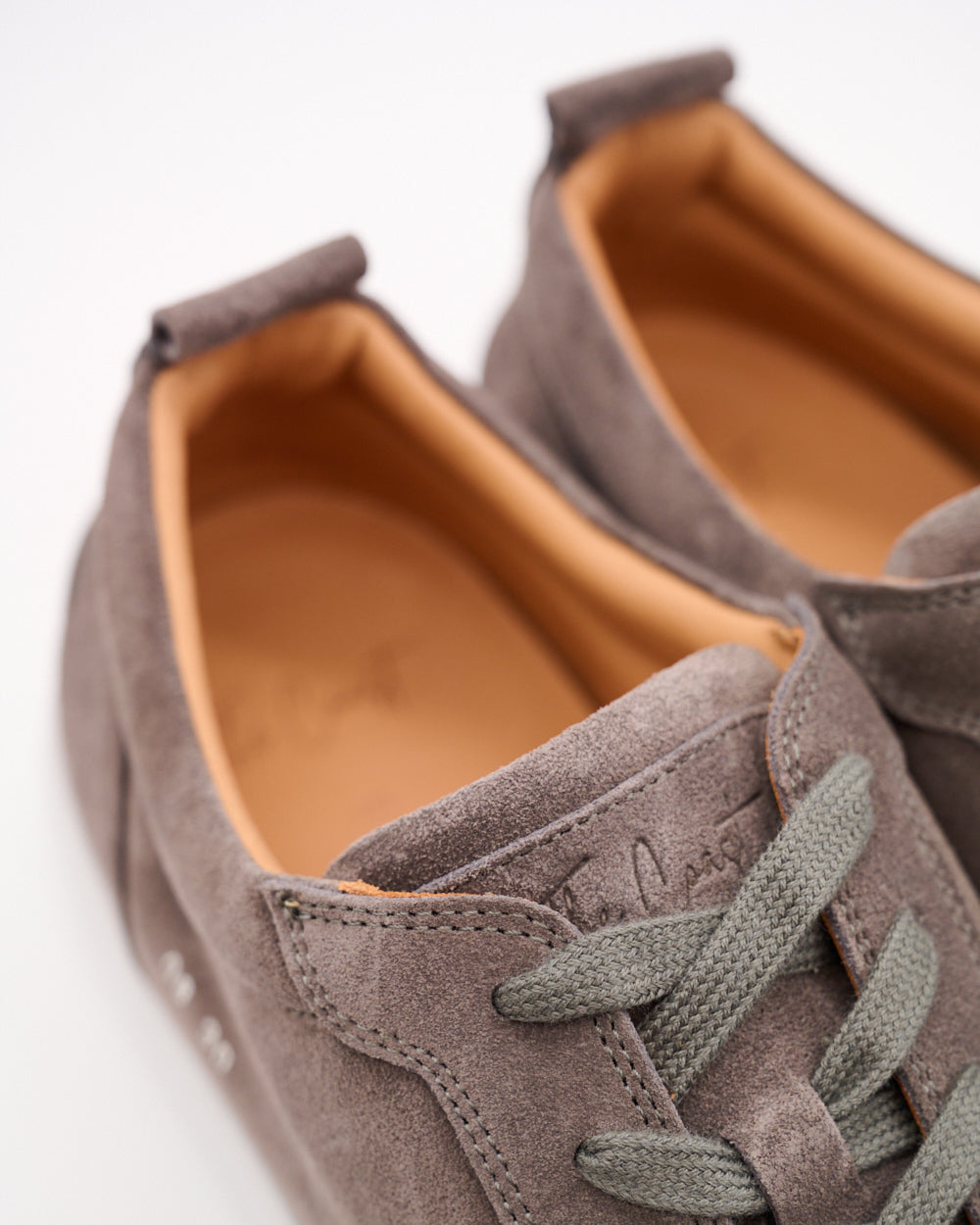 Luca Sneaker – Velours Grau