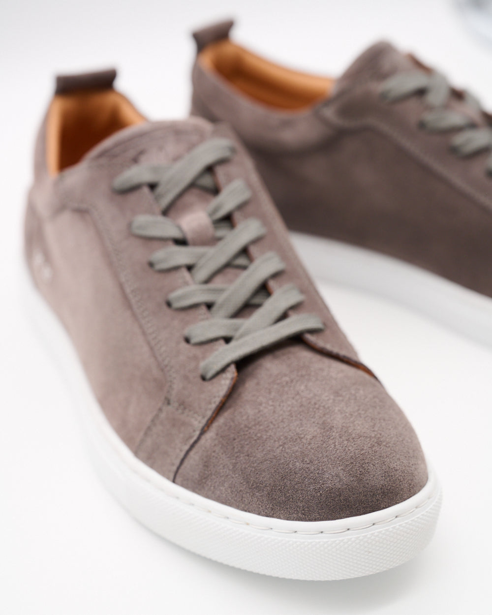 Luca Sneaker – Velours Grau