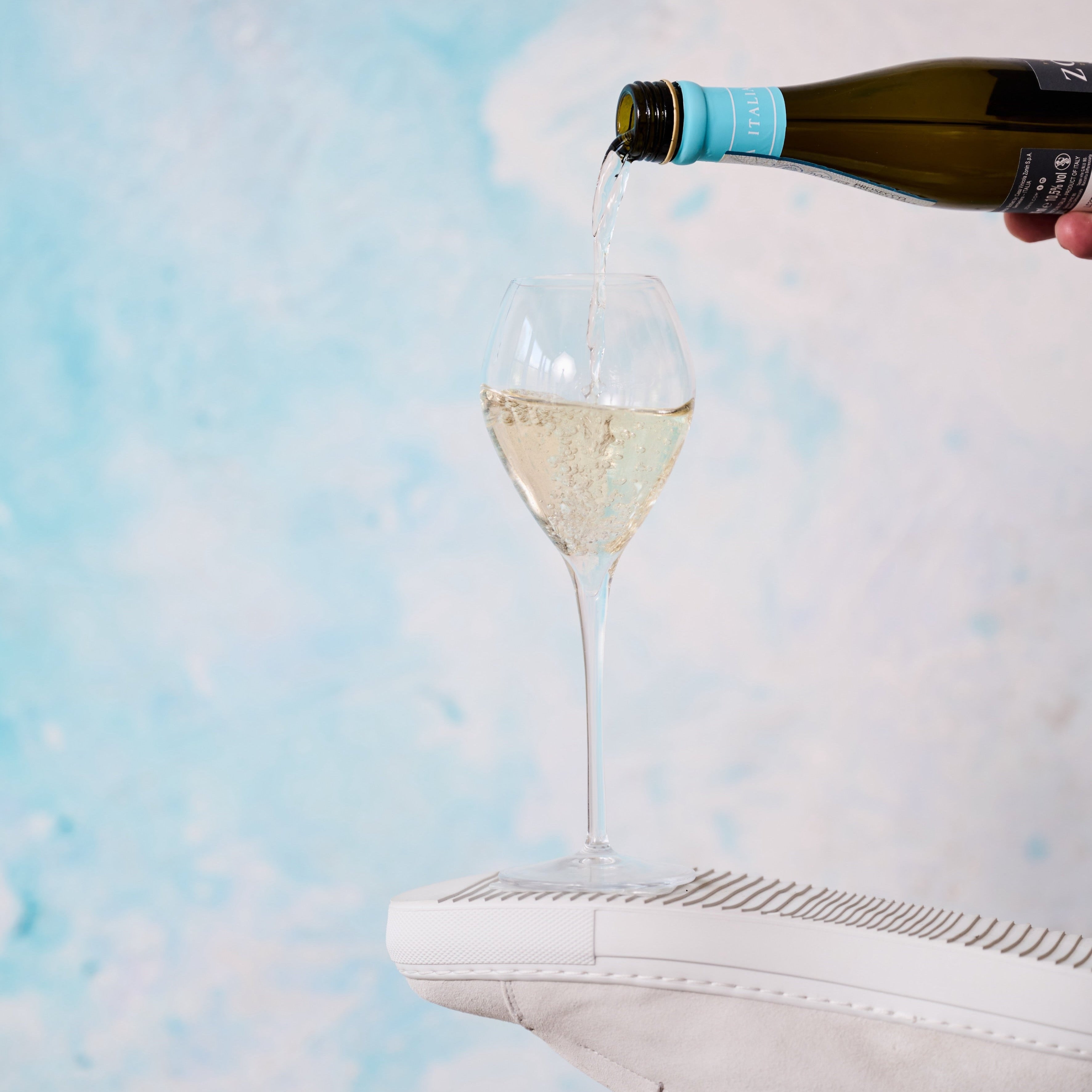 Lexa limitierte Slip-in Sneaker für Damen in Creme/Blau