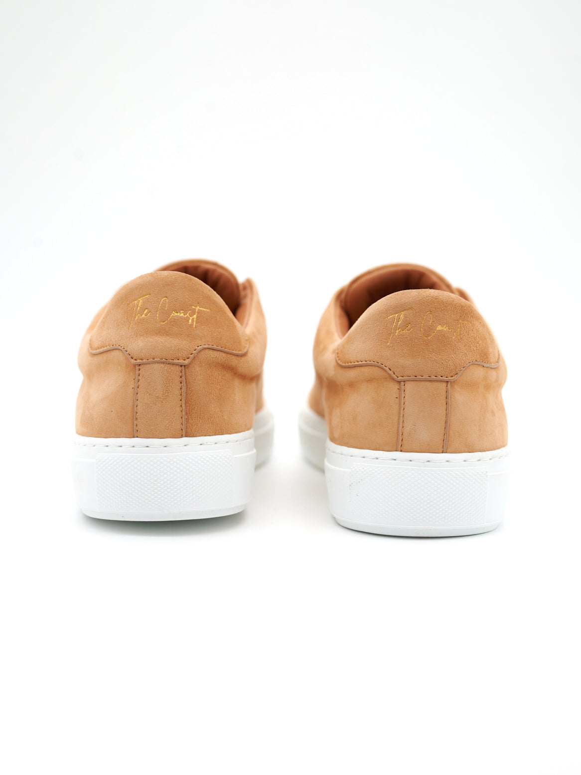 Rückansicht mit Fokus auf Sohle und Naht