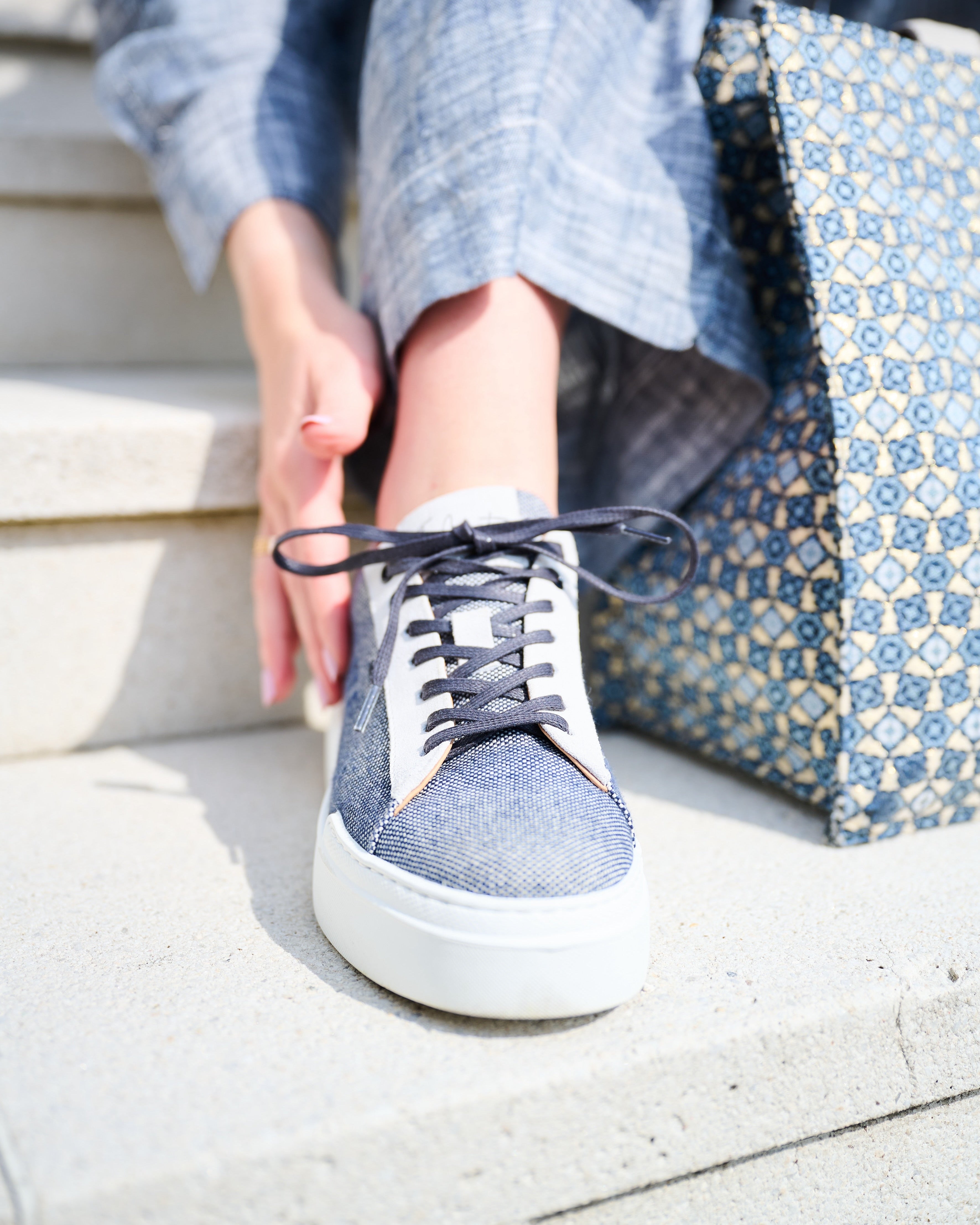 Siena Sneaker Canvas Dunkelblau