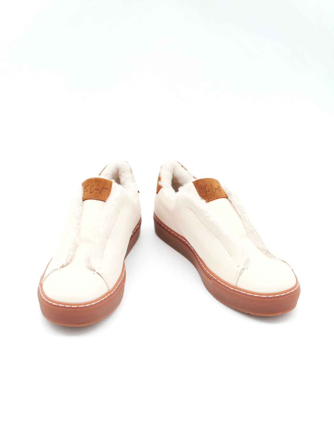 Beni Slip-In in Creme als Paar von oben fotografiert