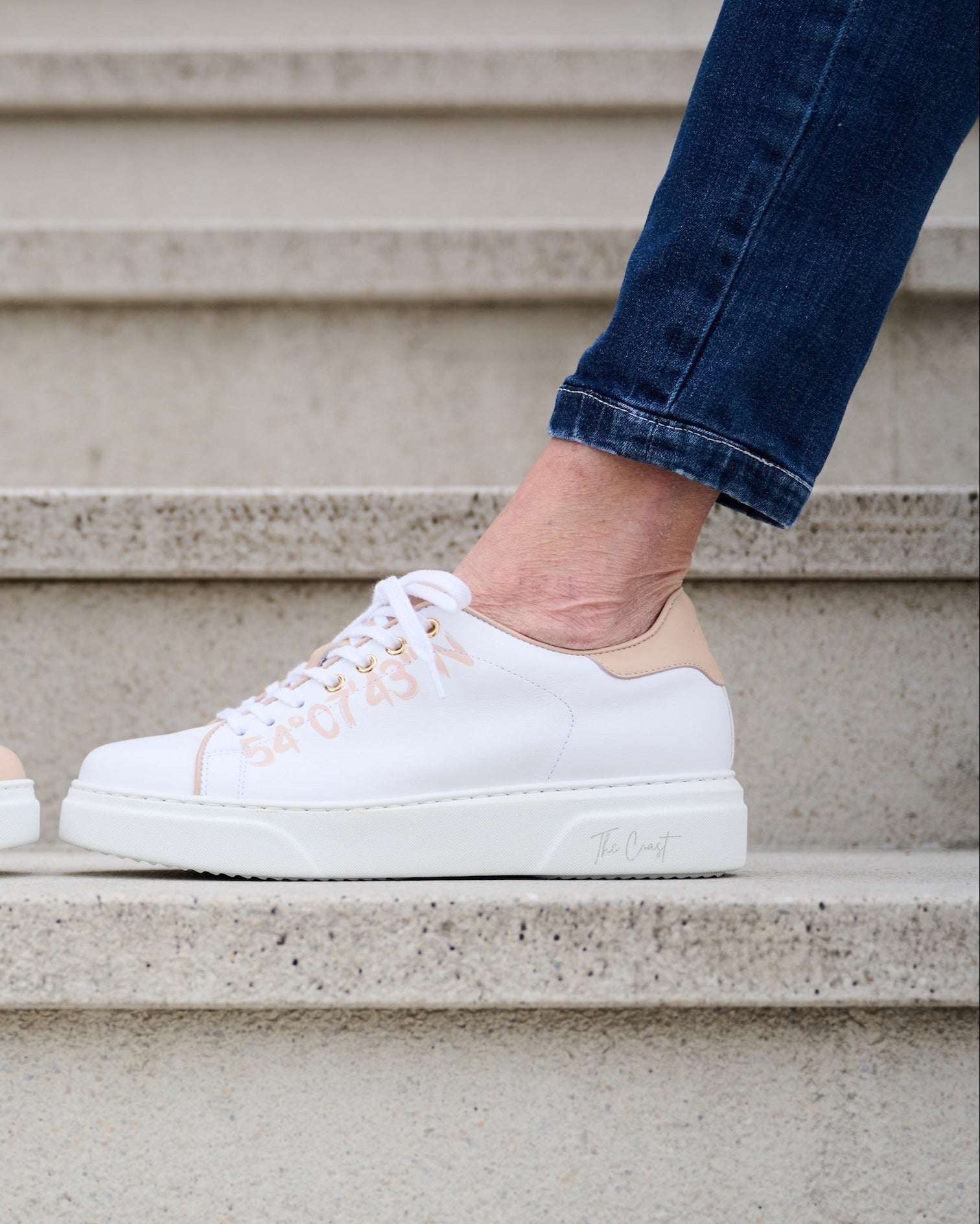 Petra Koordinaten Sneaker Weiss