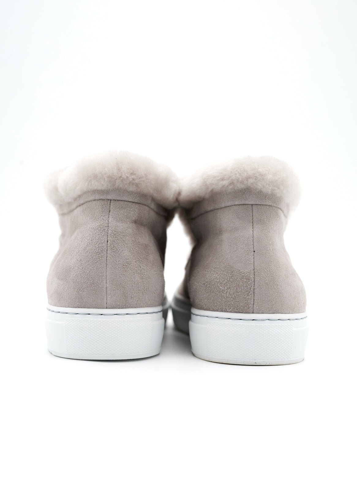 Rückansicht Charles Grau – Sneaker mit kuscheligem Innenfutter