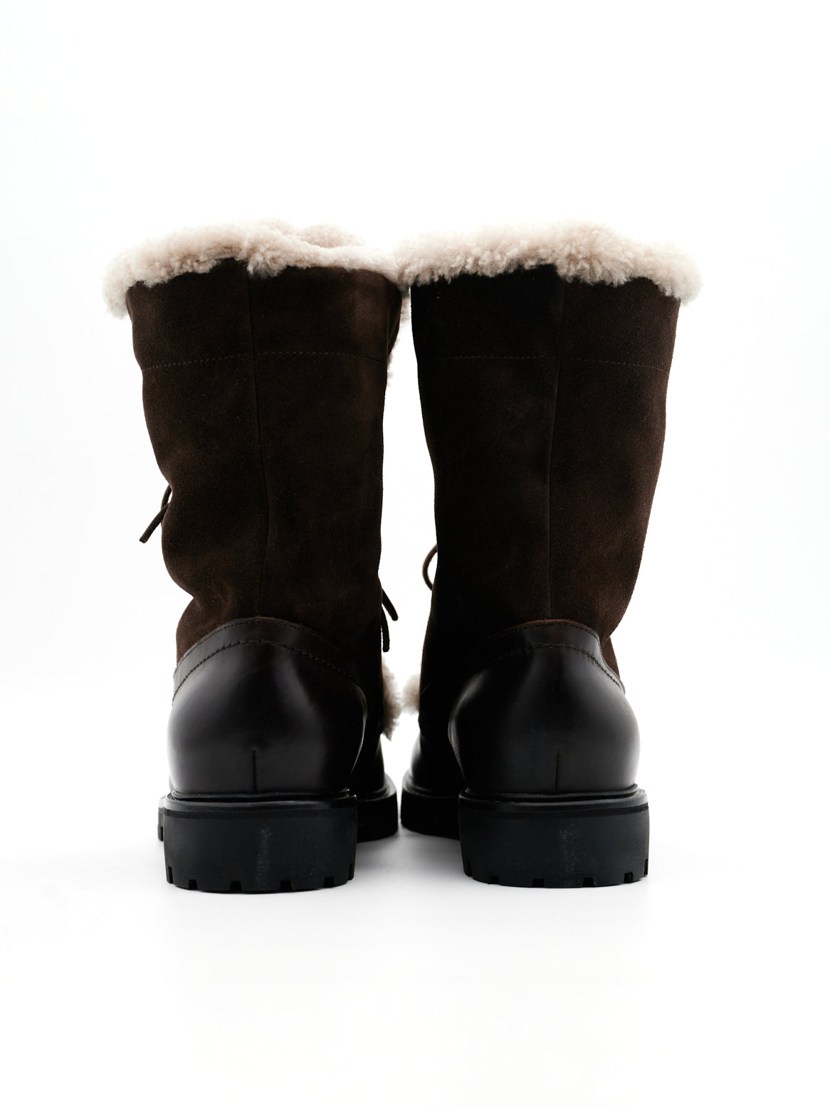 Rückansicht Silvio Winterstiefel – Paar mit Profilansicht