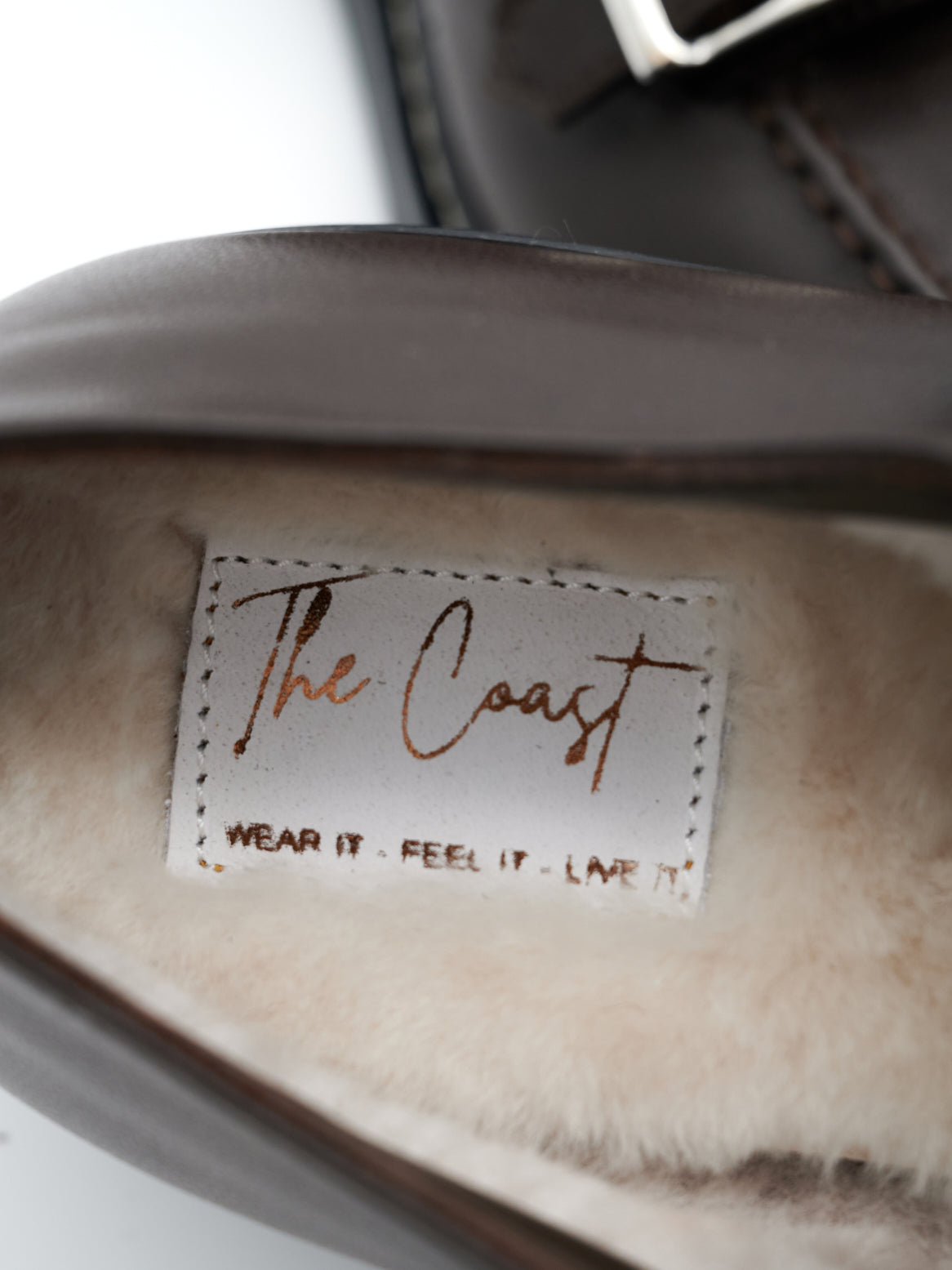 Detailaufnahme Innenfutter mit The Coast Branding