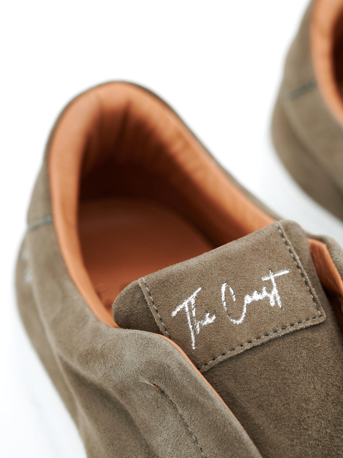 Blick von oben auf den Einstieg des Sneakers