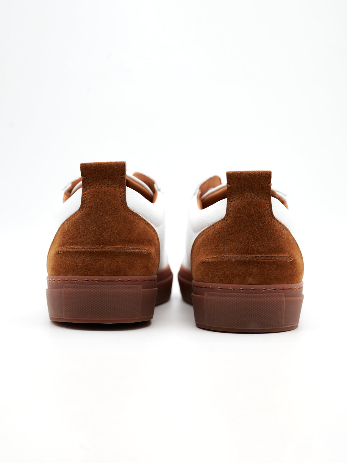 Maxi Sneaker Weiß Terra – Rückansicht Paar