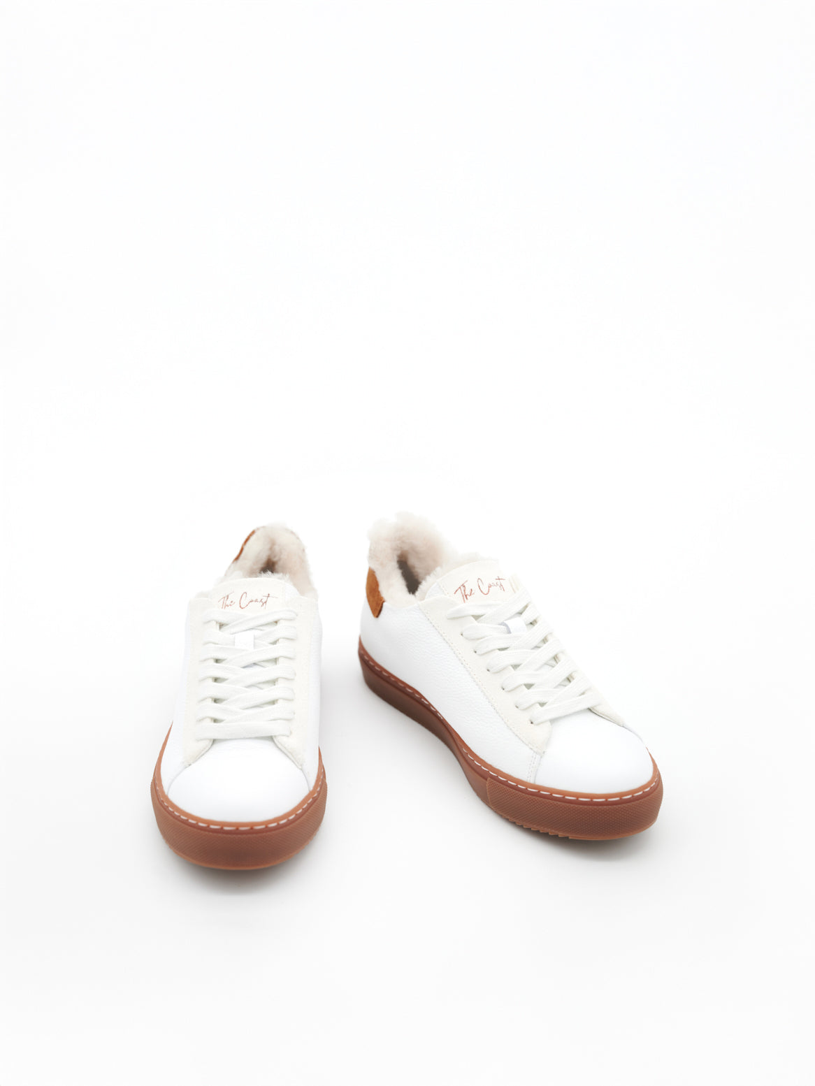 Weicher Ziegenvelours in Terra – The Coast Sneaker Karin