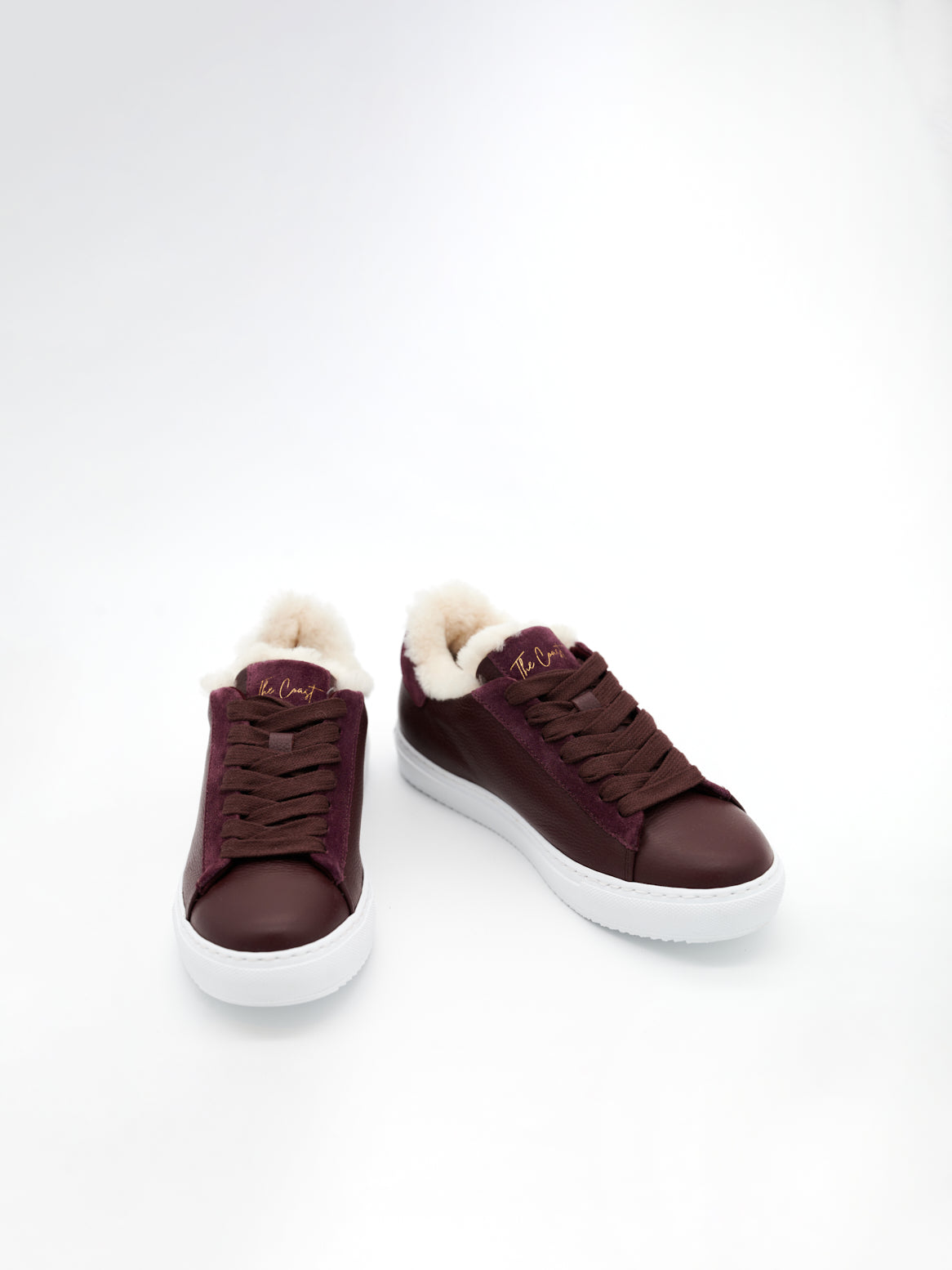 Karin Sneaker Weinrot – weiches Innenfutter aus Lammfell