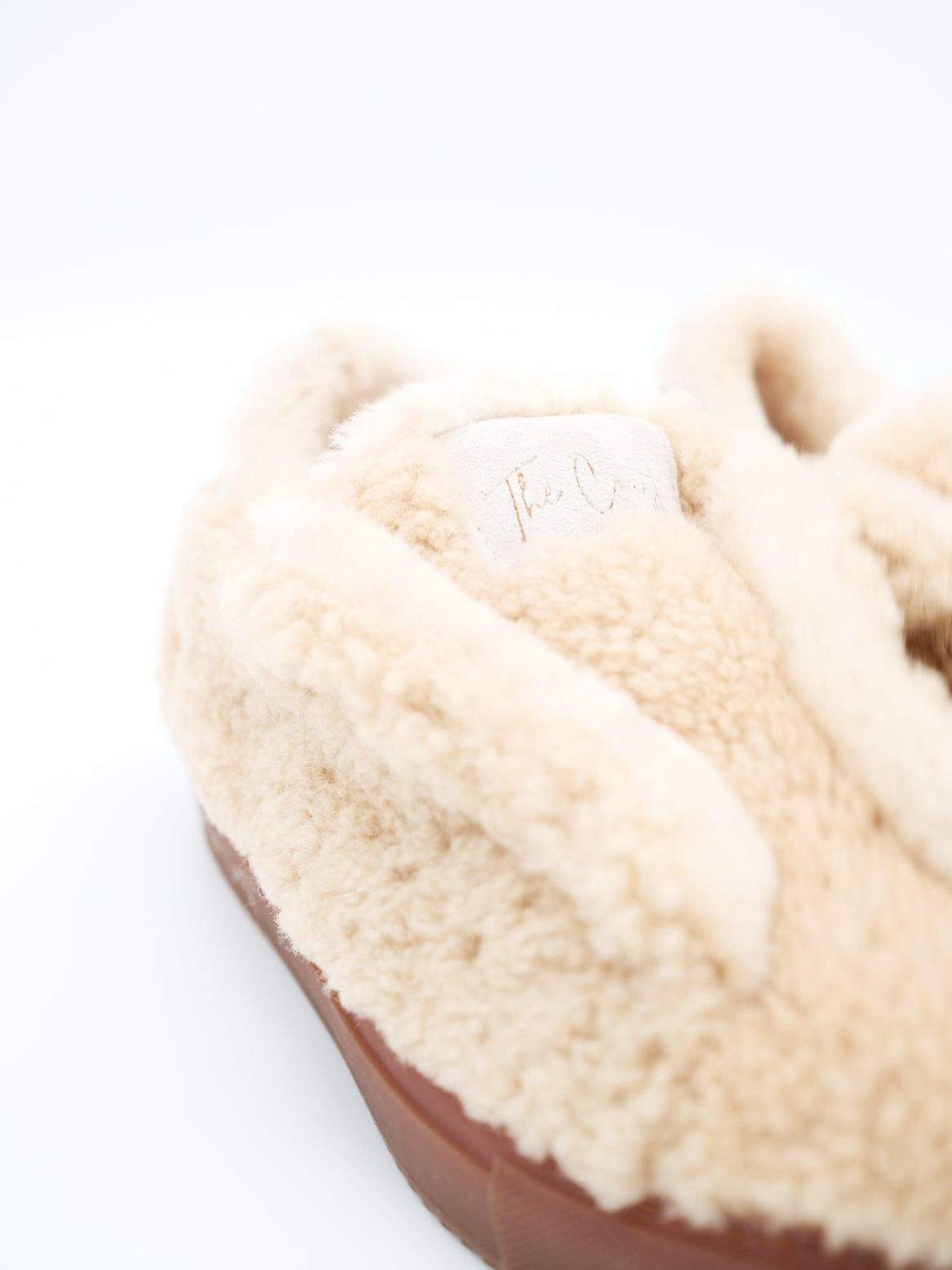 Damen Lammfell-Sneaker im Slip-In Stil