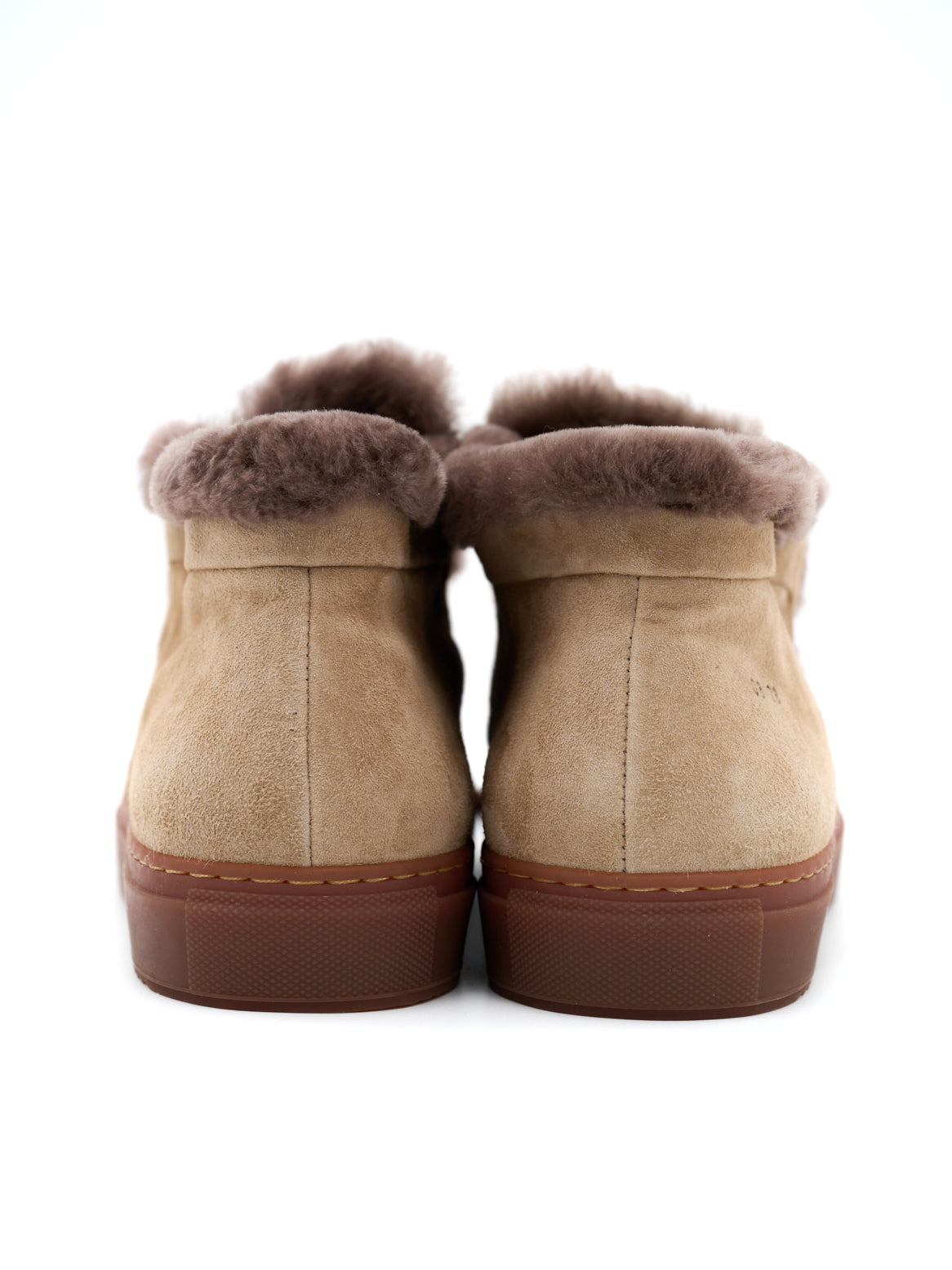 Charles Winter Boot – Rückansicht mit Lammfellfutter