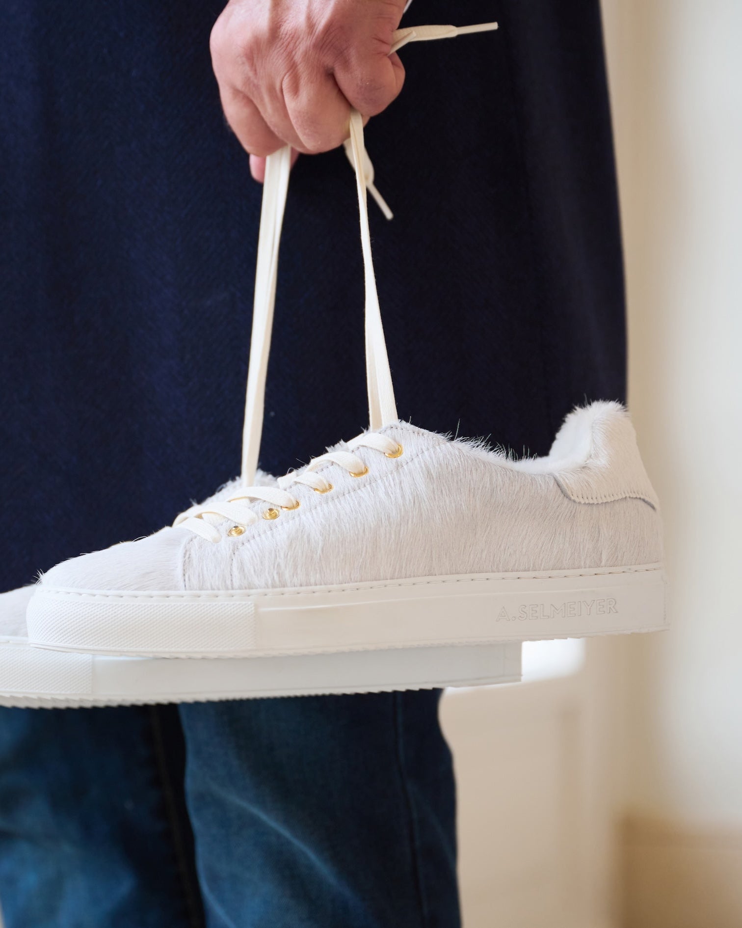 Matteo Sneaker Offwhite – getragen