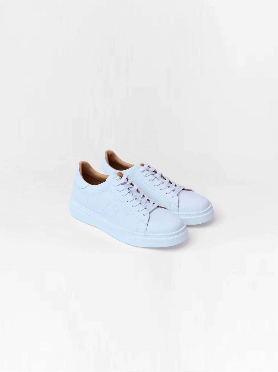 Giacomo Sneaker Weiß – Rückansicht nebeneinander