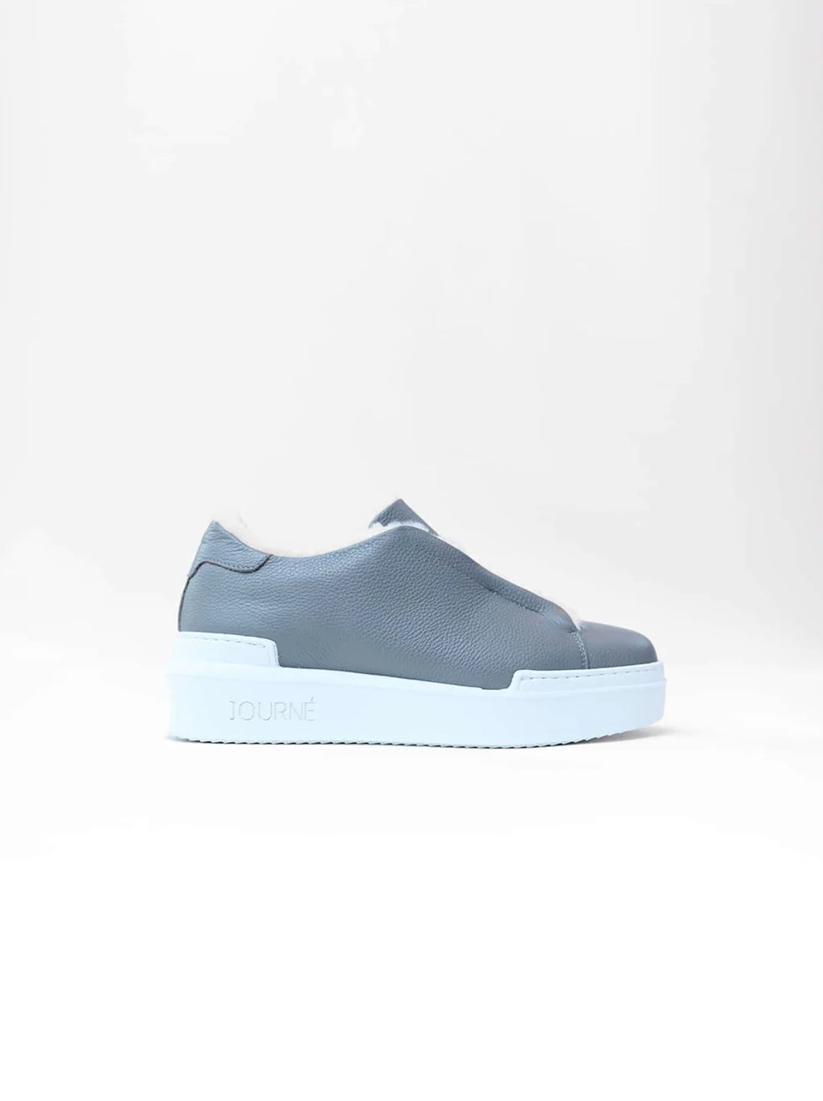 Lexi Slip-In Sneaker in Grau – Seitenansicht