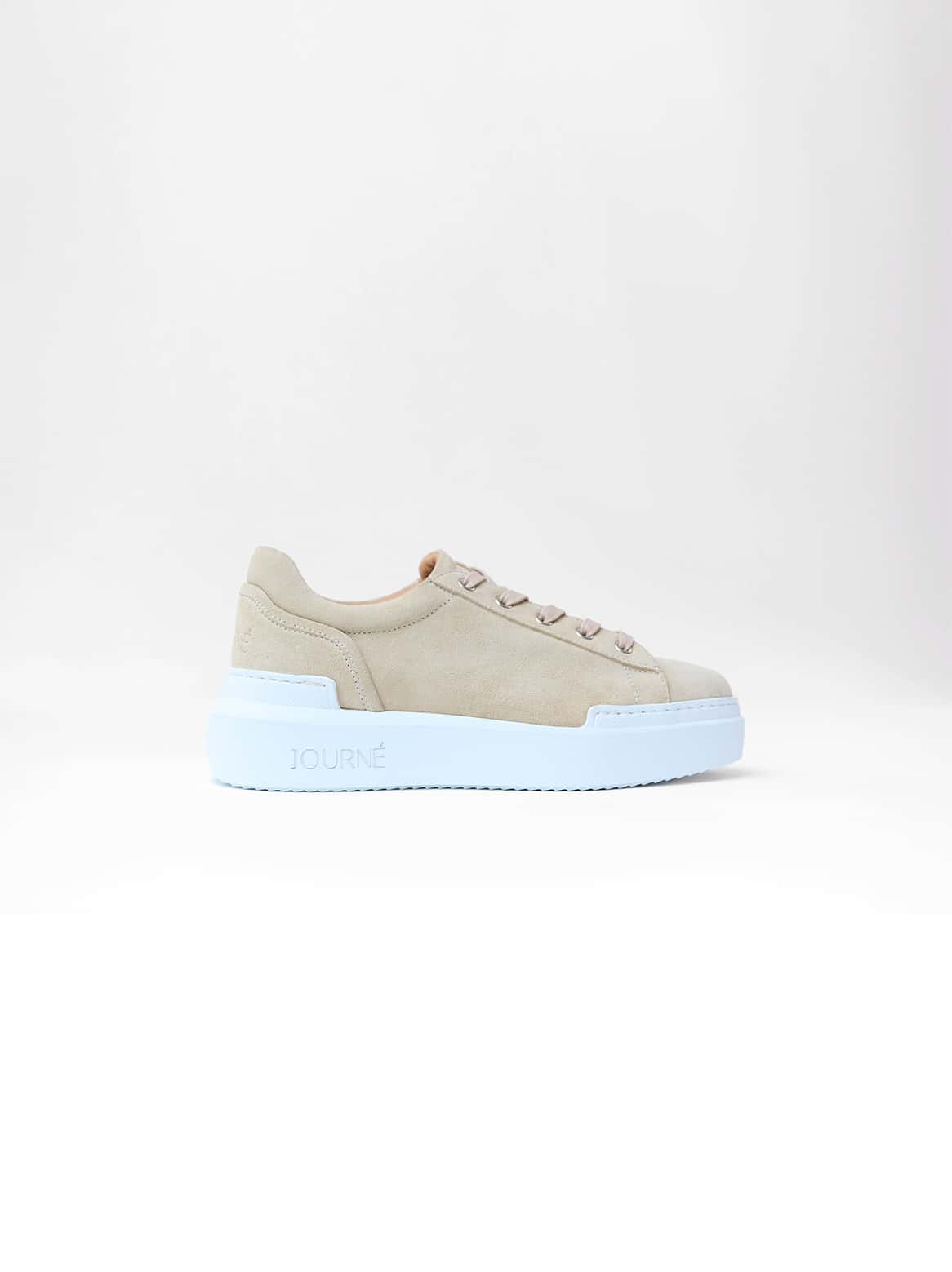 Journé Velour Sneaker Blau