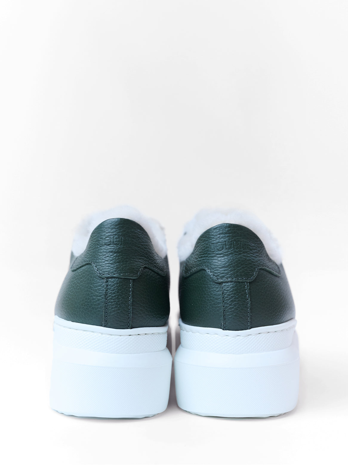 Lexi Slip-In Sneaker Rückansicht – Dunkelgrün