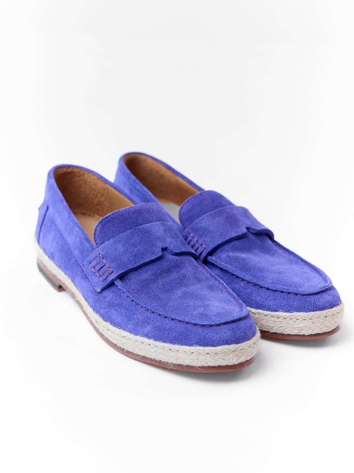 Sofia Espadrilles Lila – Paaransicht mit Fokus auf Verarbeitung und Form