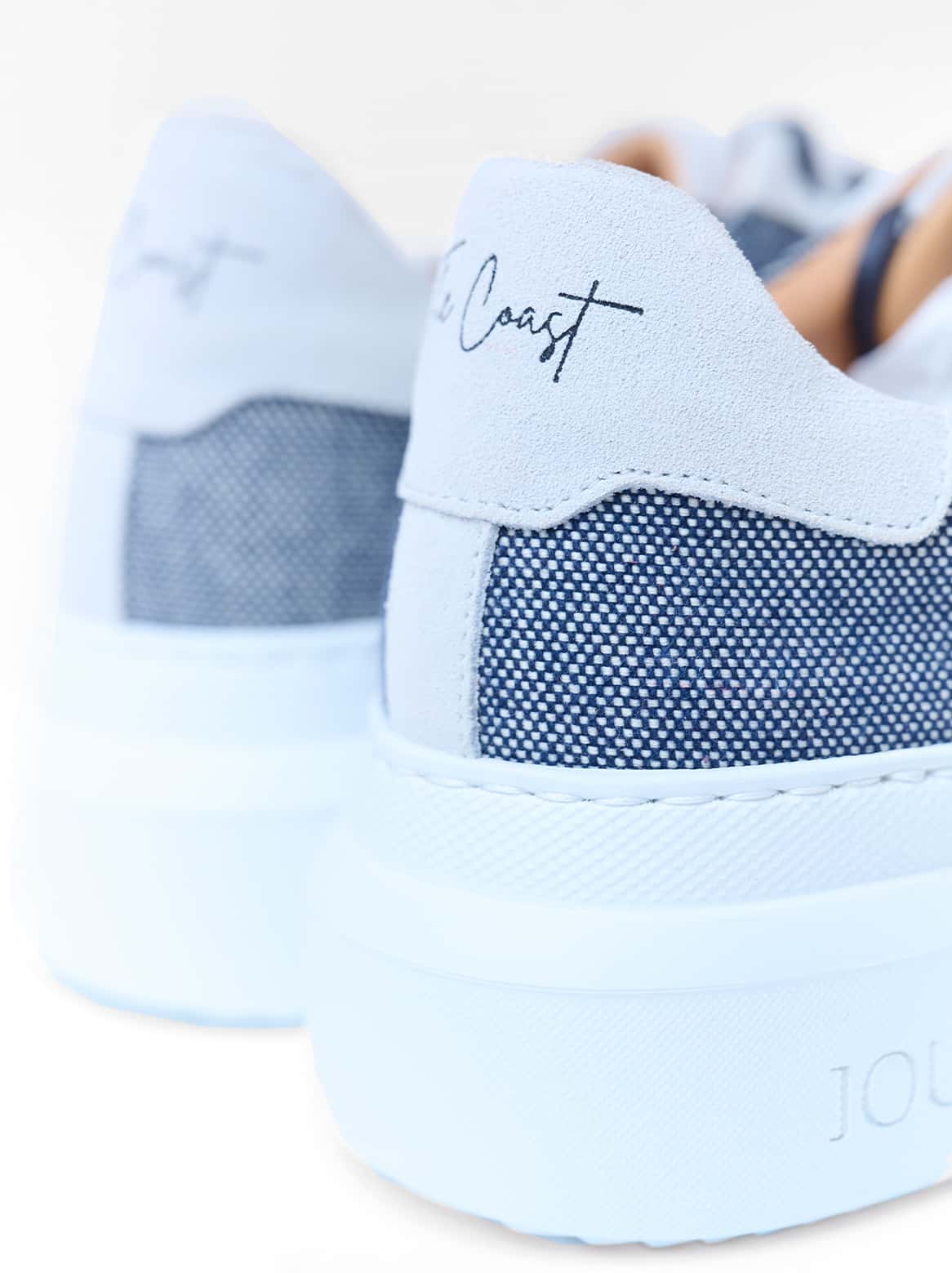 Siena Canvas Damen Sneaker in Dunkelblau – aus Baumwolle gefertigt
