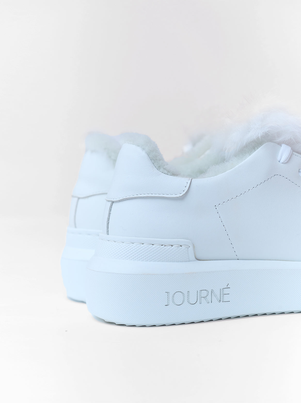 Ginevra Sneaker Weiß – cleanes Design mit Logo-Prägung