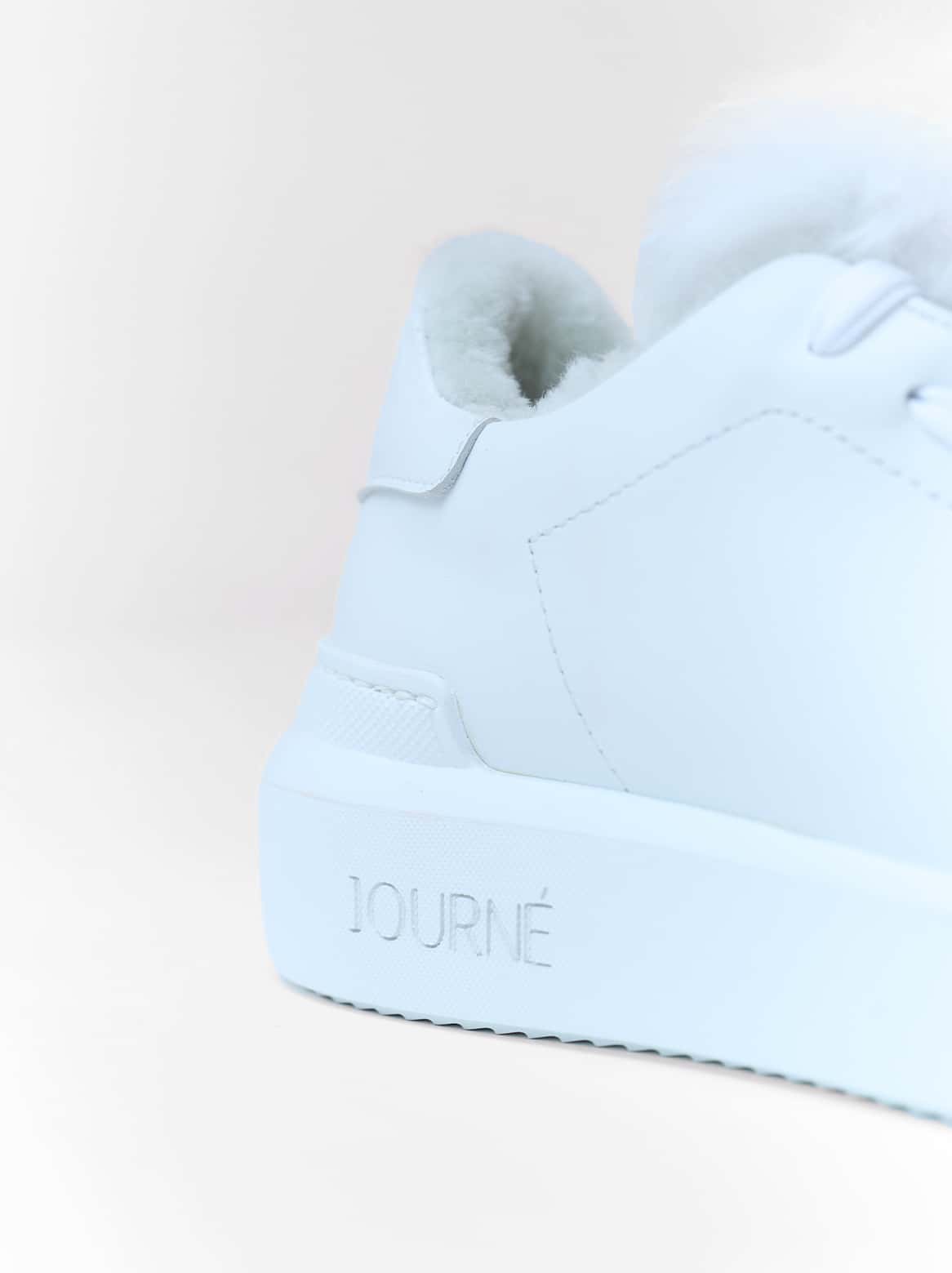 Ginevra Sneaker Weiß – cleanes Design mit Logo-Prägung