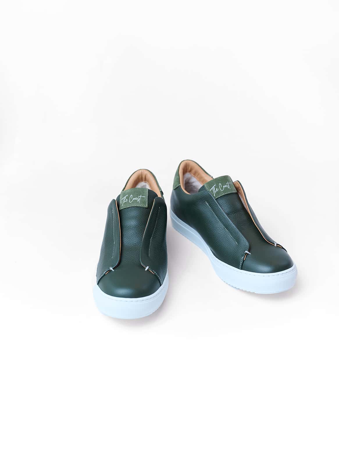 Slip-On Sneaker Herren mit Lammfellfutter