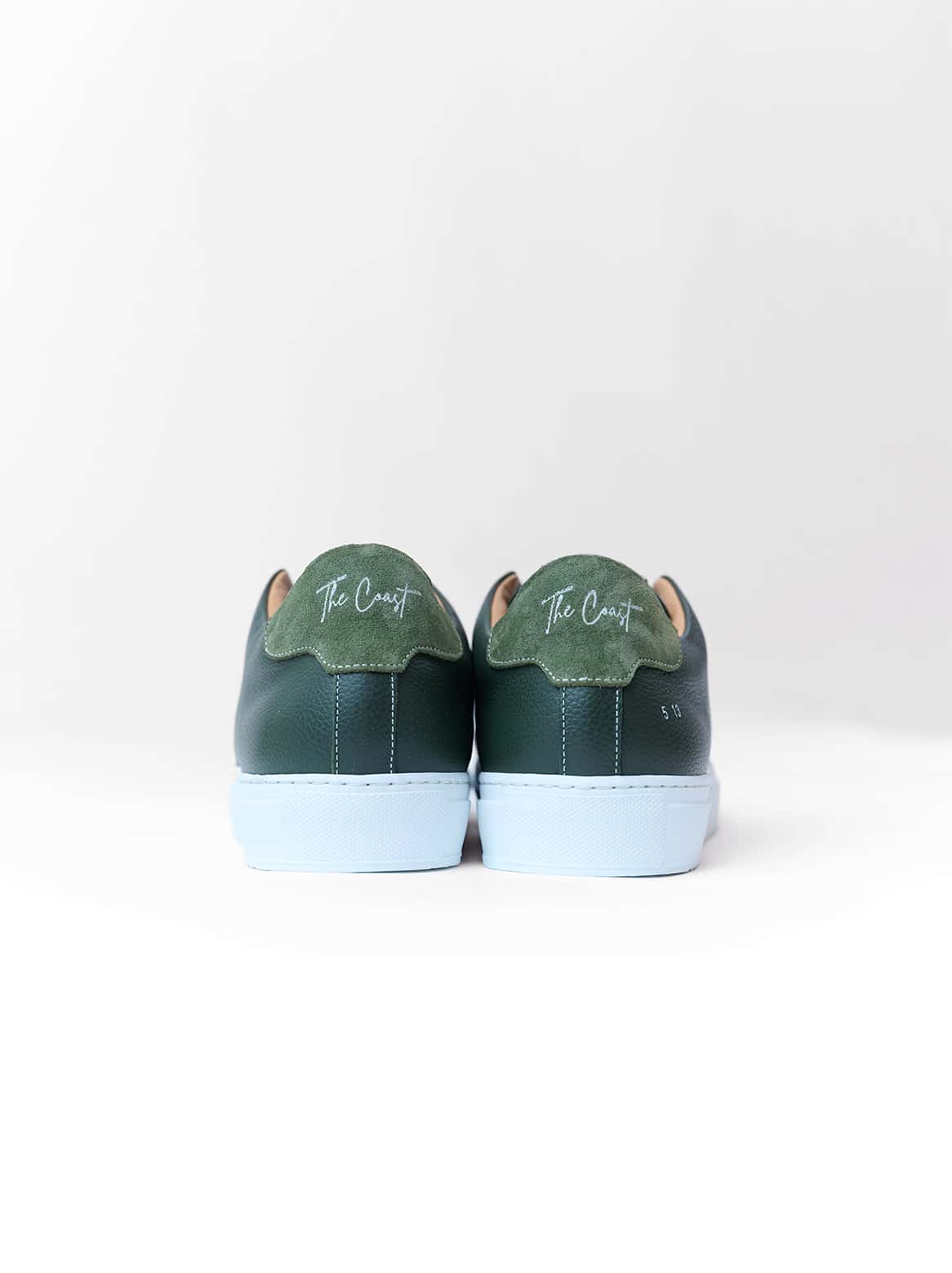 Beni Slip-In Sneaker grün Rückansicht