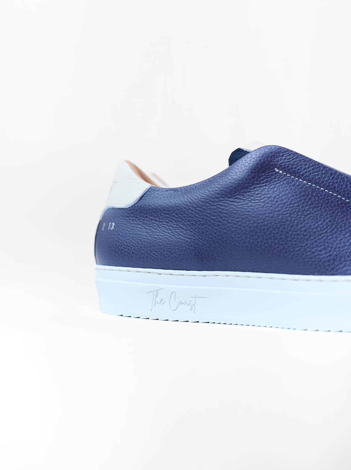 Detail Lammfell Sneaker Fütterung