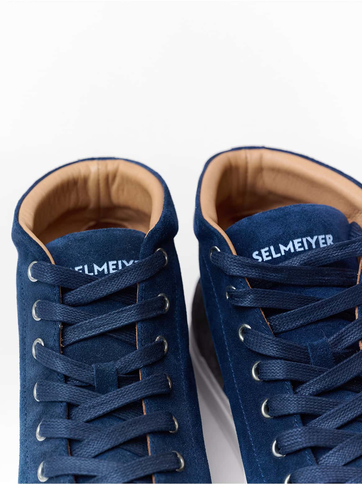 Detailansicht der Schnürung & Oberleder