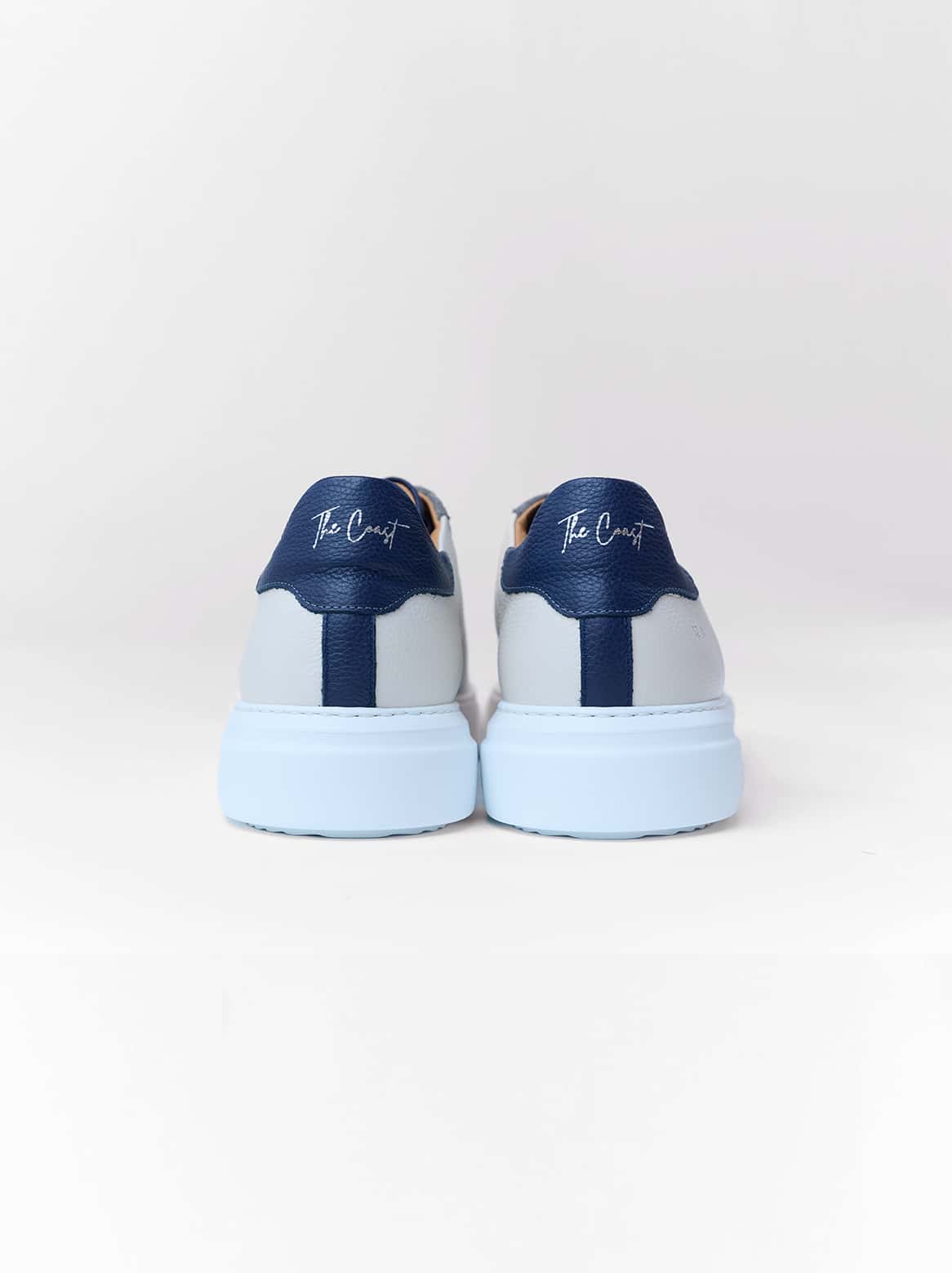 Giacomo Sneaker Tricolor – Rückansicht mit Fersendetail