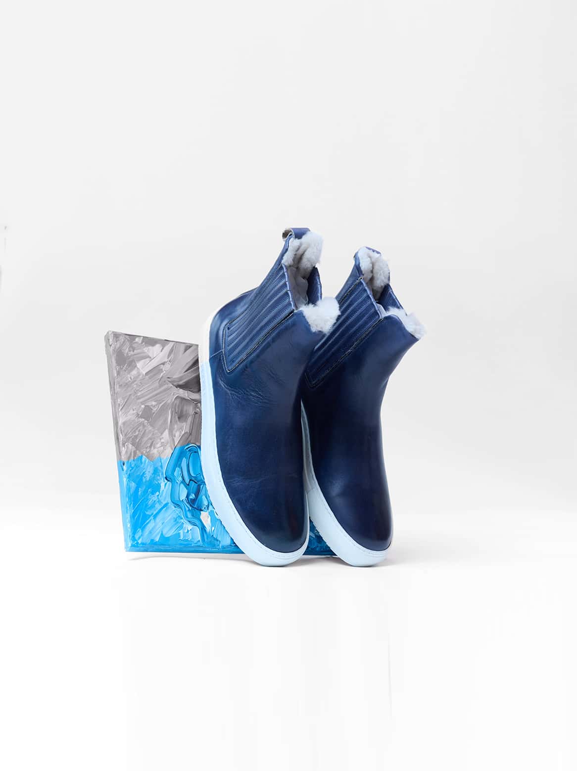 Chelsea Sneaker in Blau