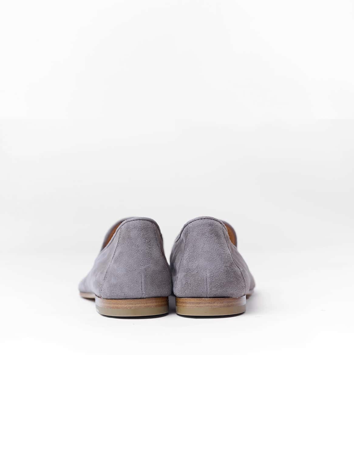 Alessandro Loafer – Rückansicht der Schuhe in Taupe