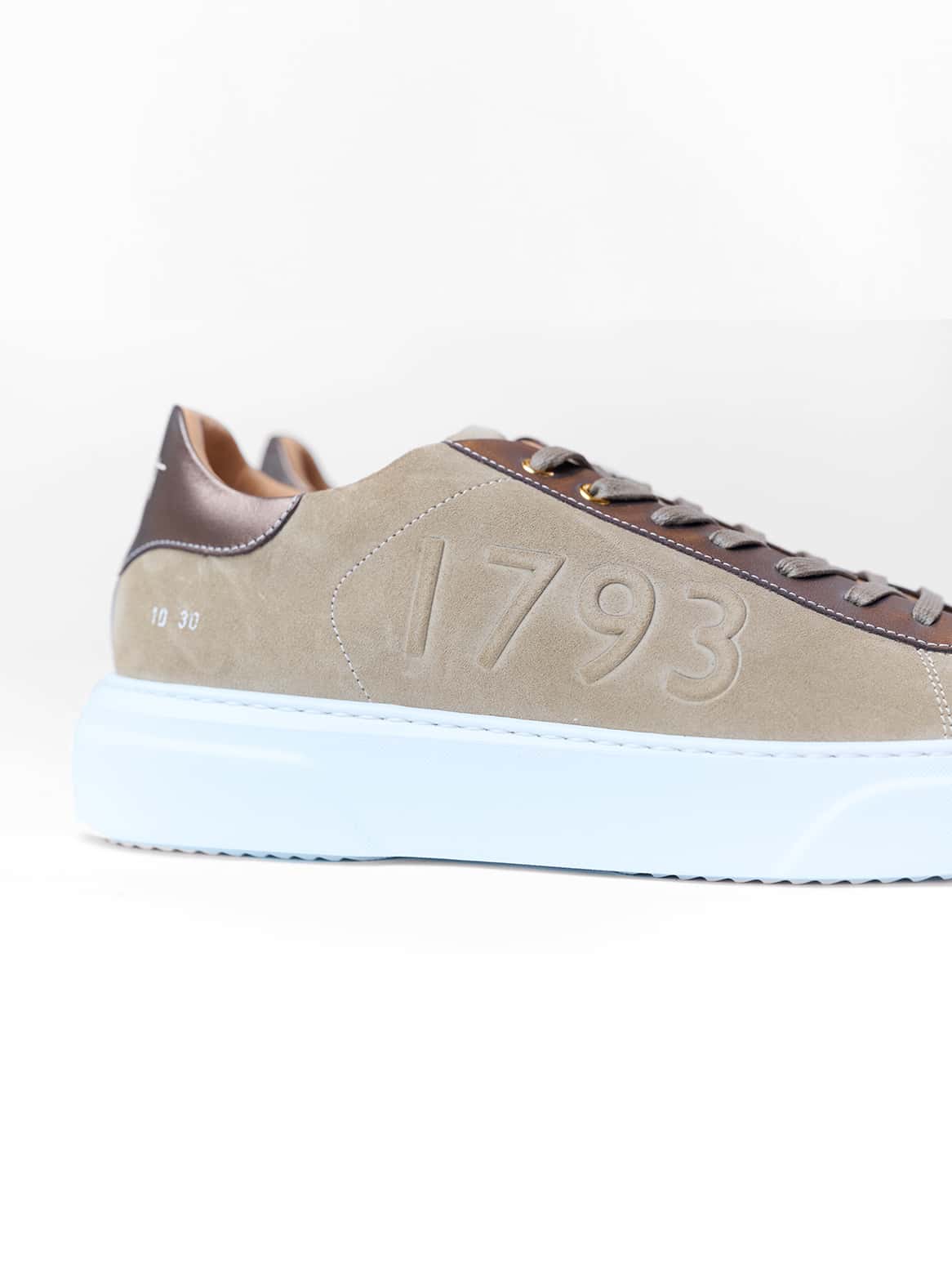 Giacomo Sneaker Antilopen Braun – Seitenprofil schräg