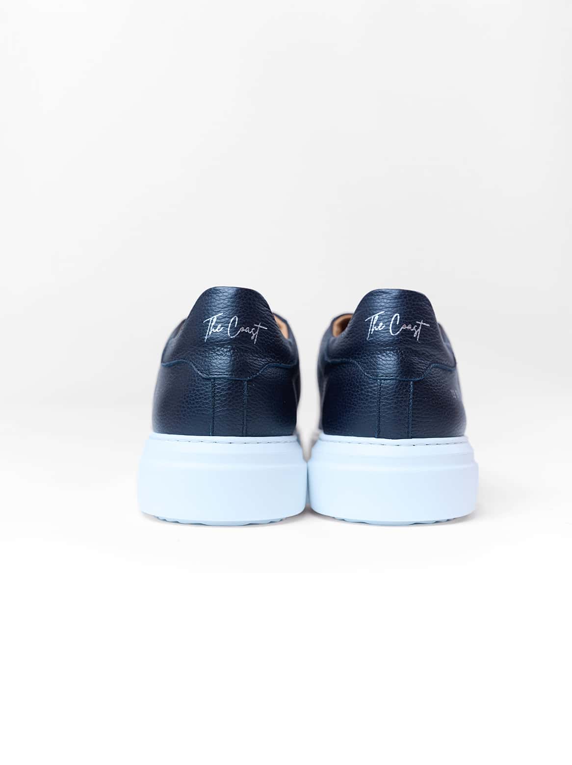 Giacomo Sneaker Navy – Rückansicht frontal nebeneinander