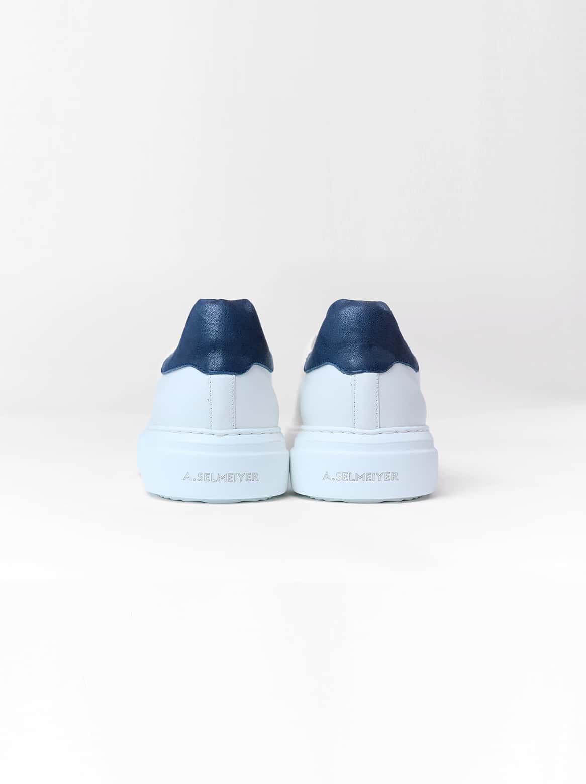 Paulo Sneaker Weiß – Rückansicht