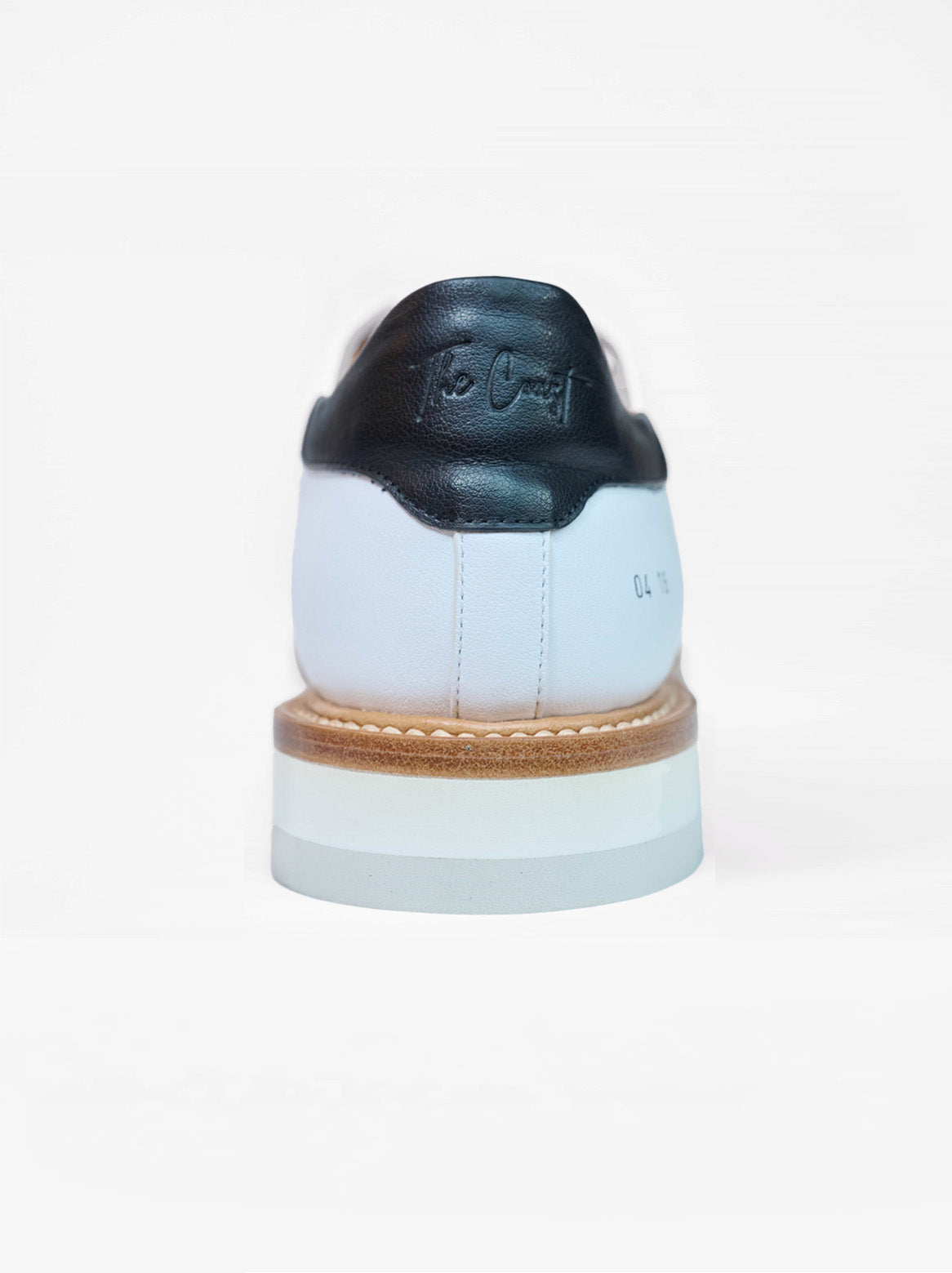 Silvio Sneaker Weiß – Rückansicht