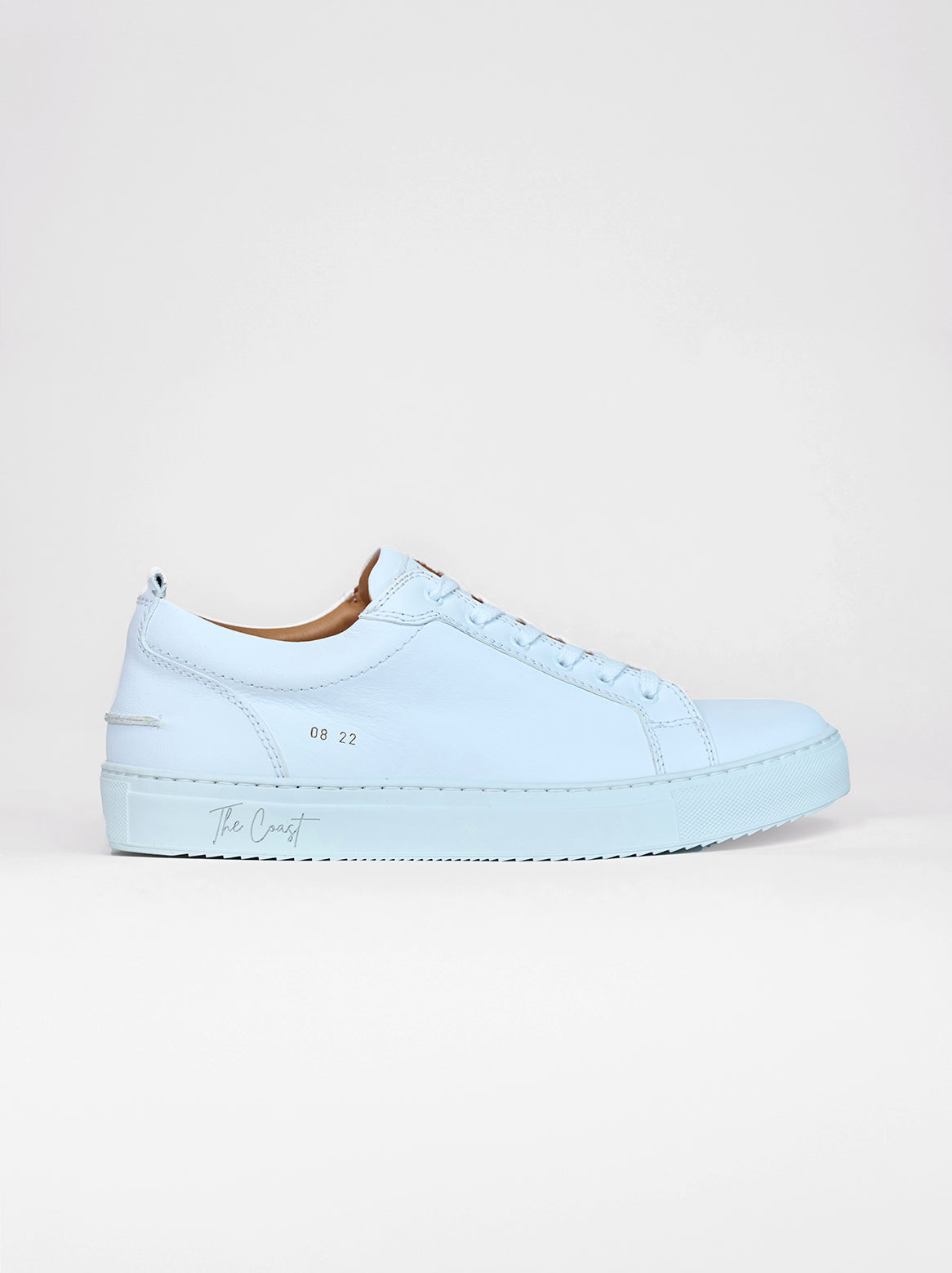 Maxi Sneaker Weiß – Seitenansicht links