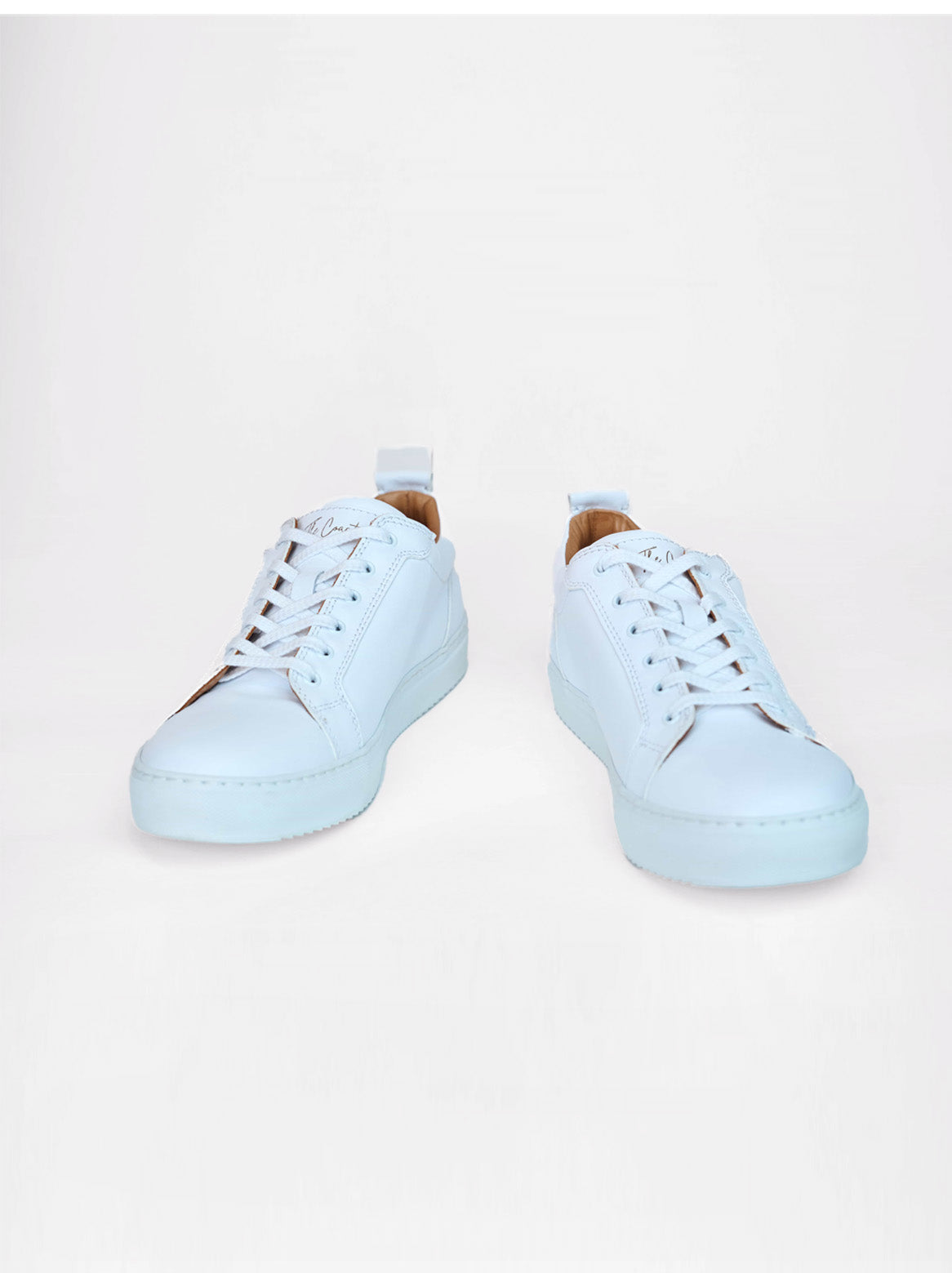 Maxi Sneaker Weiß – Paaransicht von oben