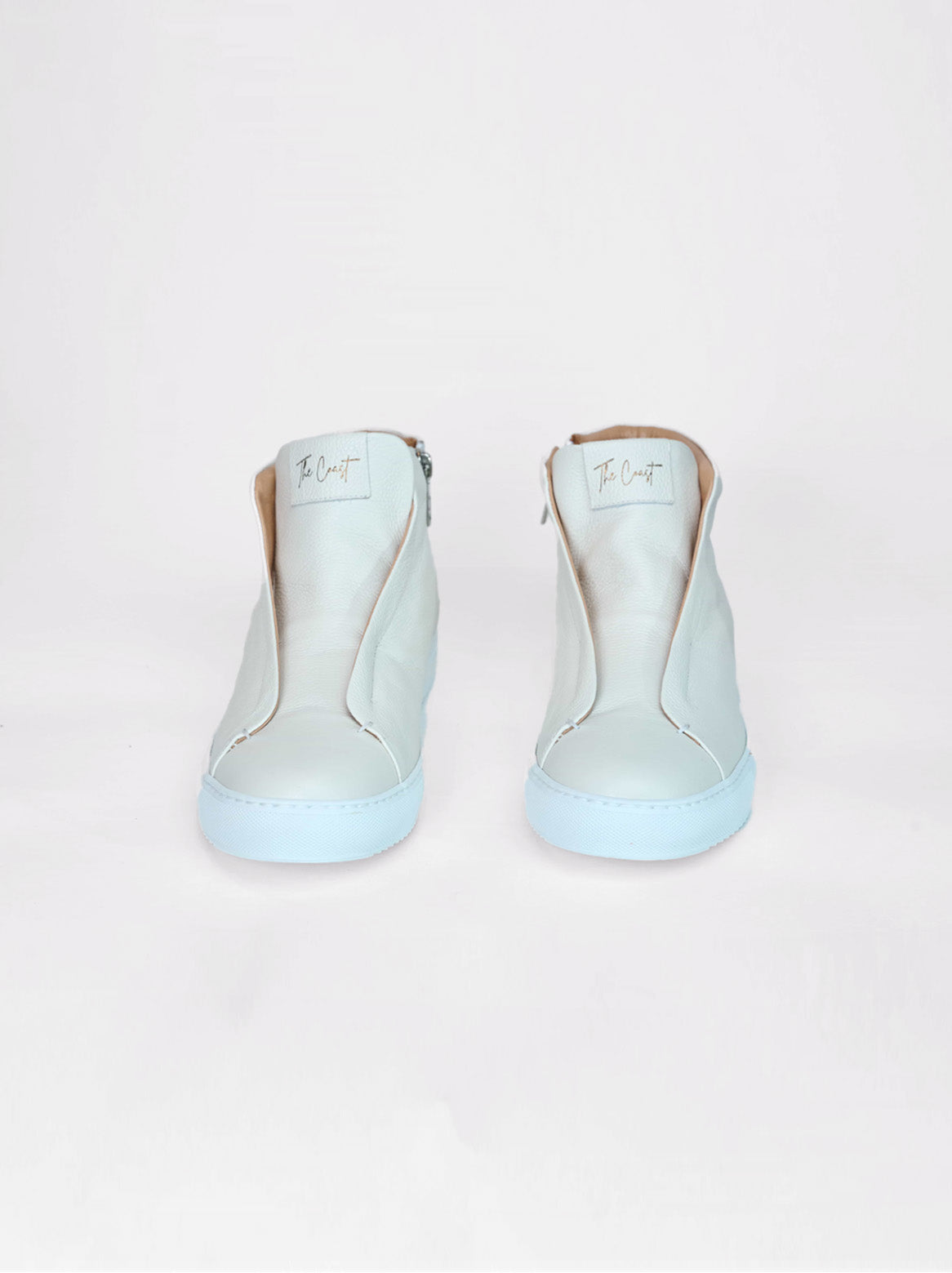 Luxuriöser Sneaker in Offwhite – Made in Italy