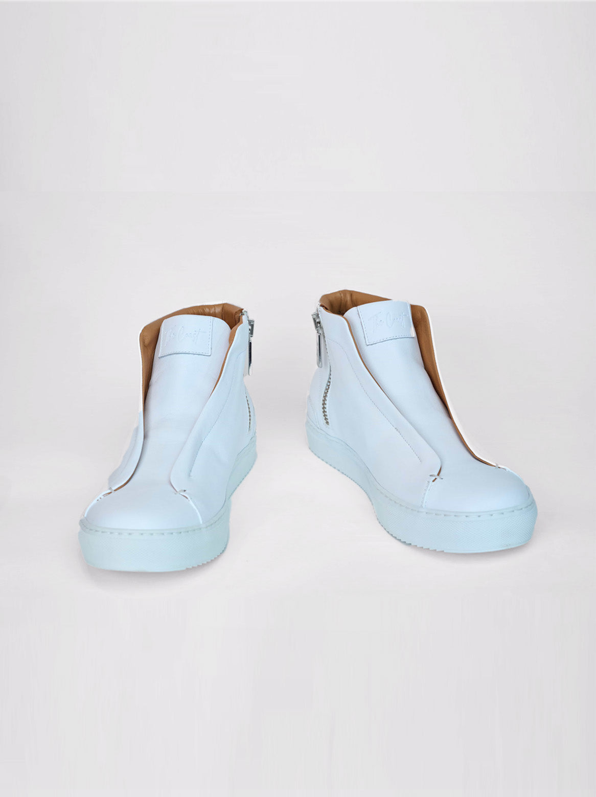 Jensi High Top Sneaker Weiß – Paaransicht von oben