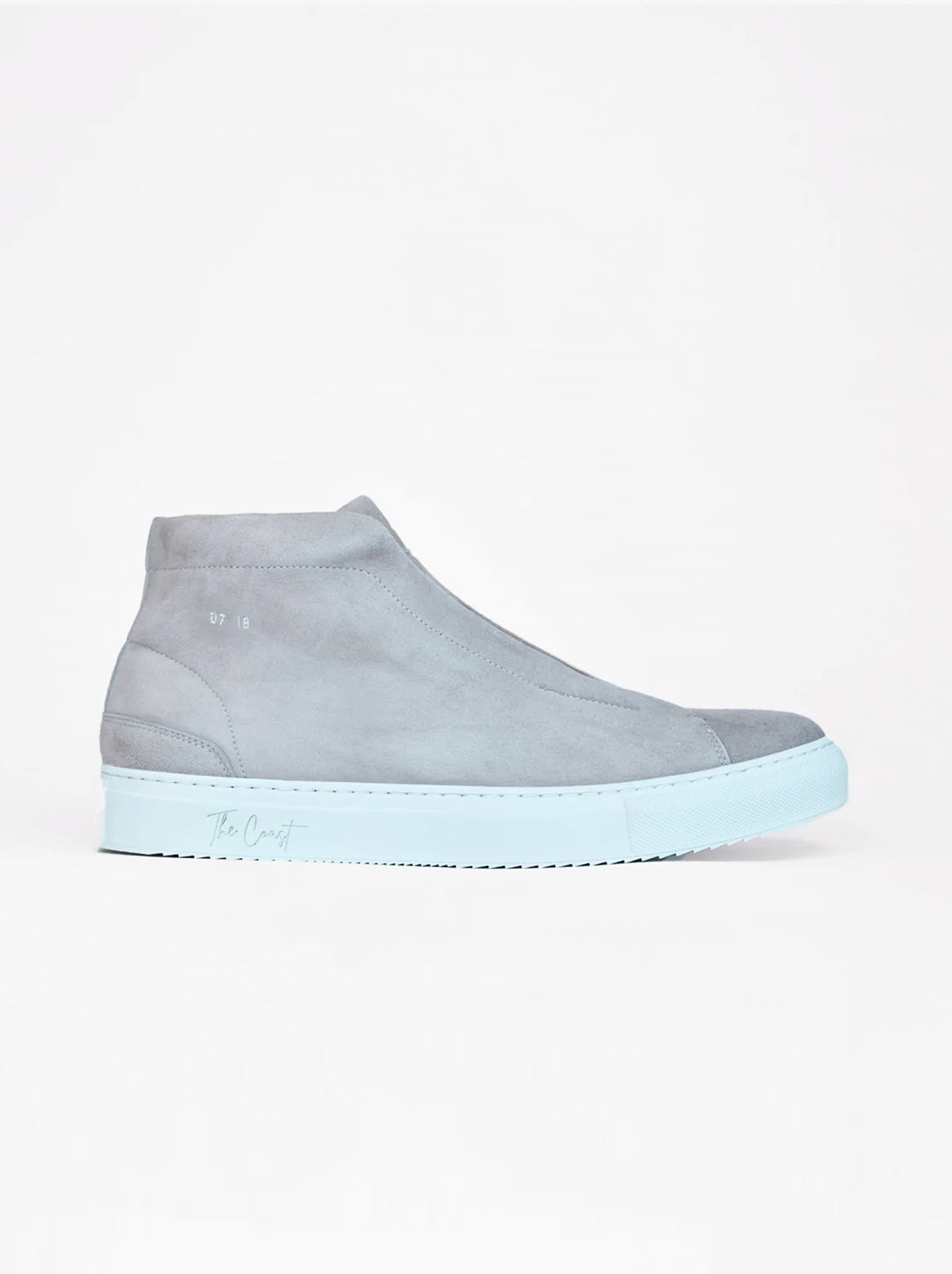 Jensi High Top Sneaker Grau – Seitenansicht links