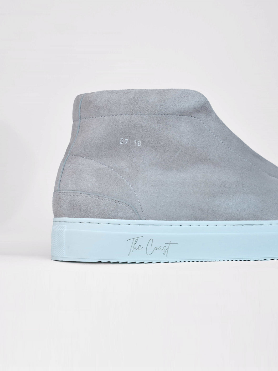 Jensi High Top Sneaker Grau – Seitenansicht rechts