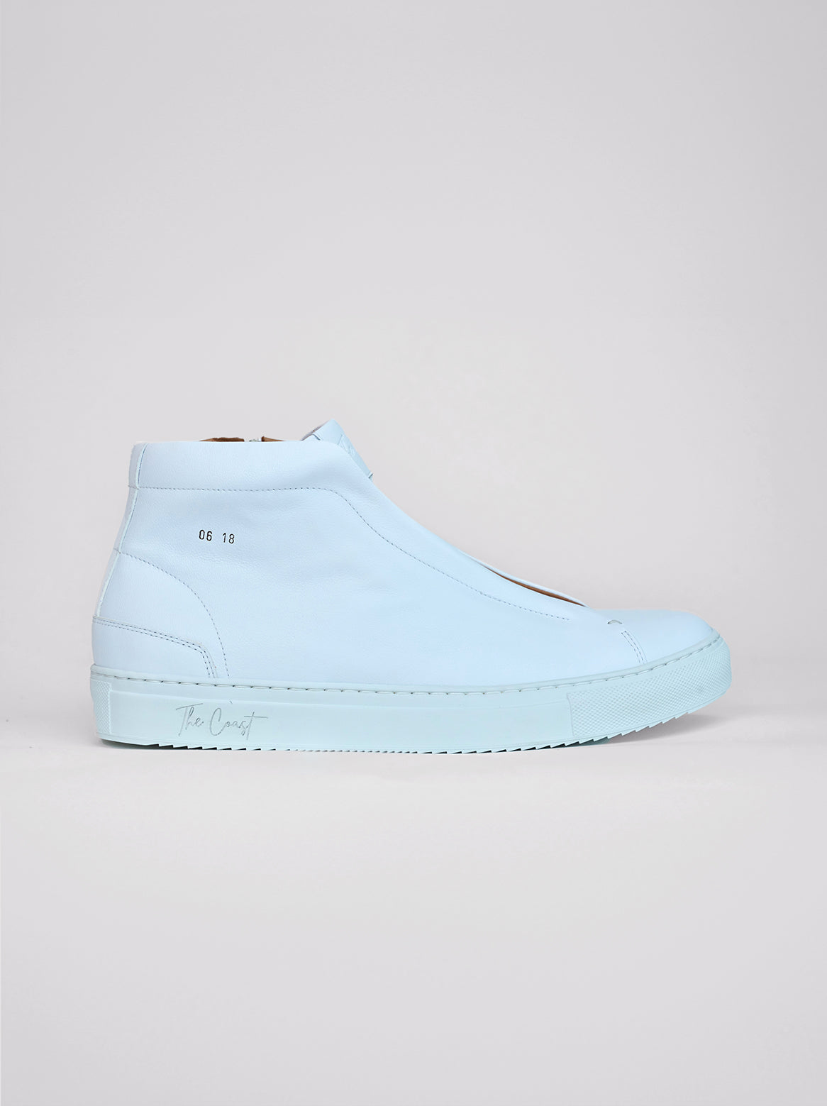 Jensi High Top Sneaker Weiß – Seitenansicht links