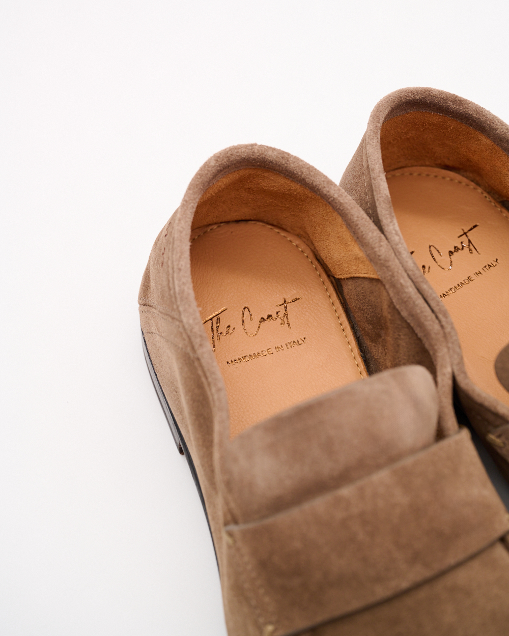 Leonardo Velours Loafer – Taupe