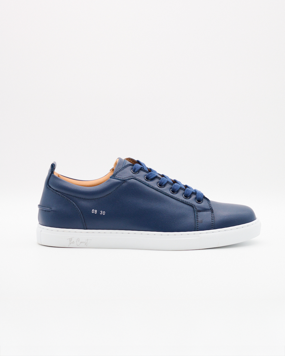 Luca Sneaker – Glattleder Dunkelblau