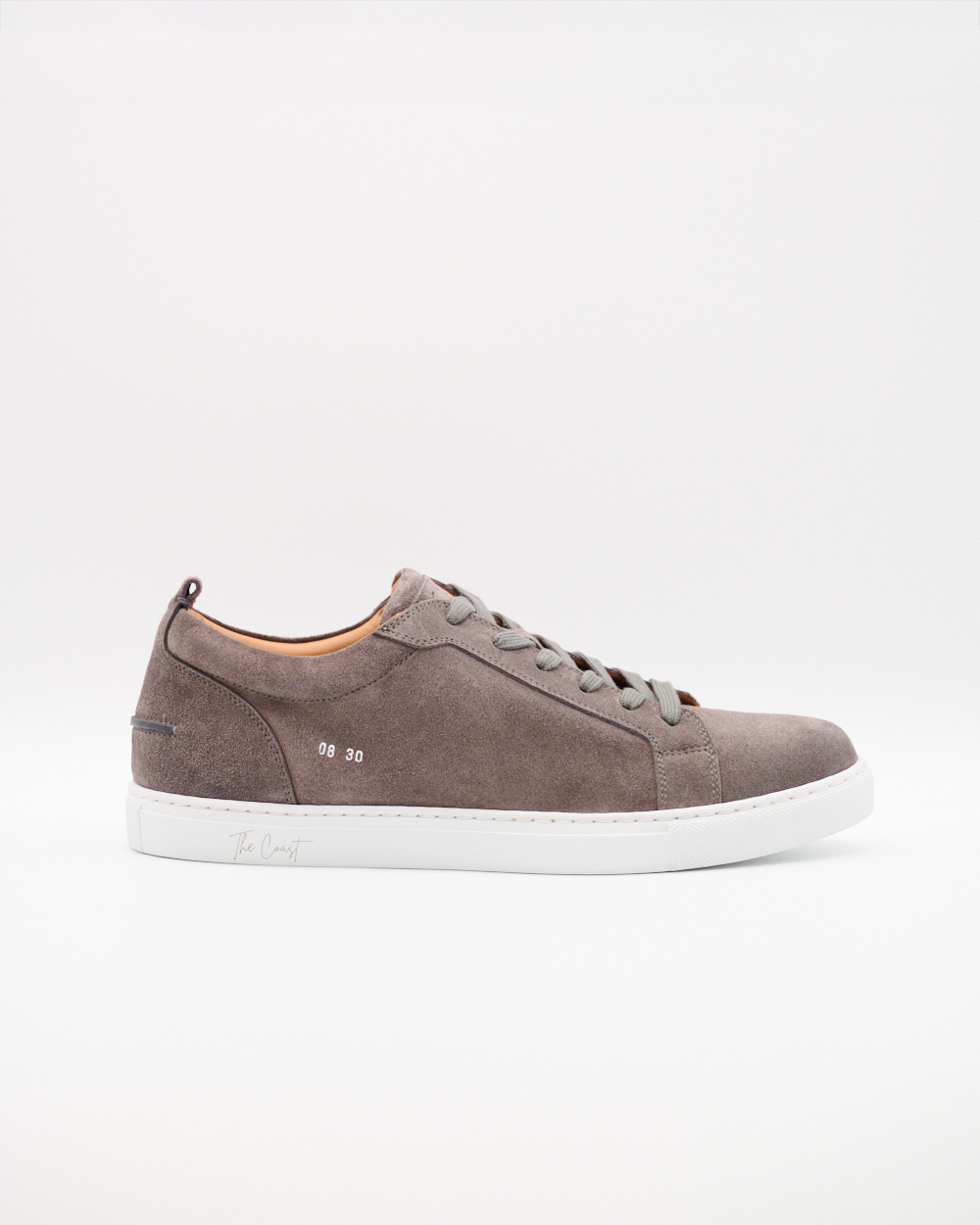 Luca Sneaker – Velours Grau