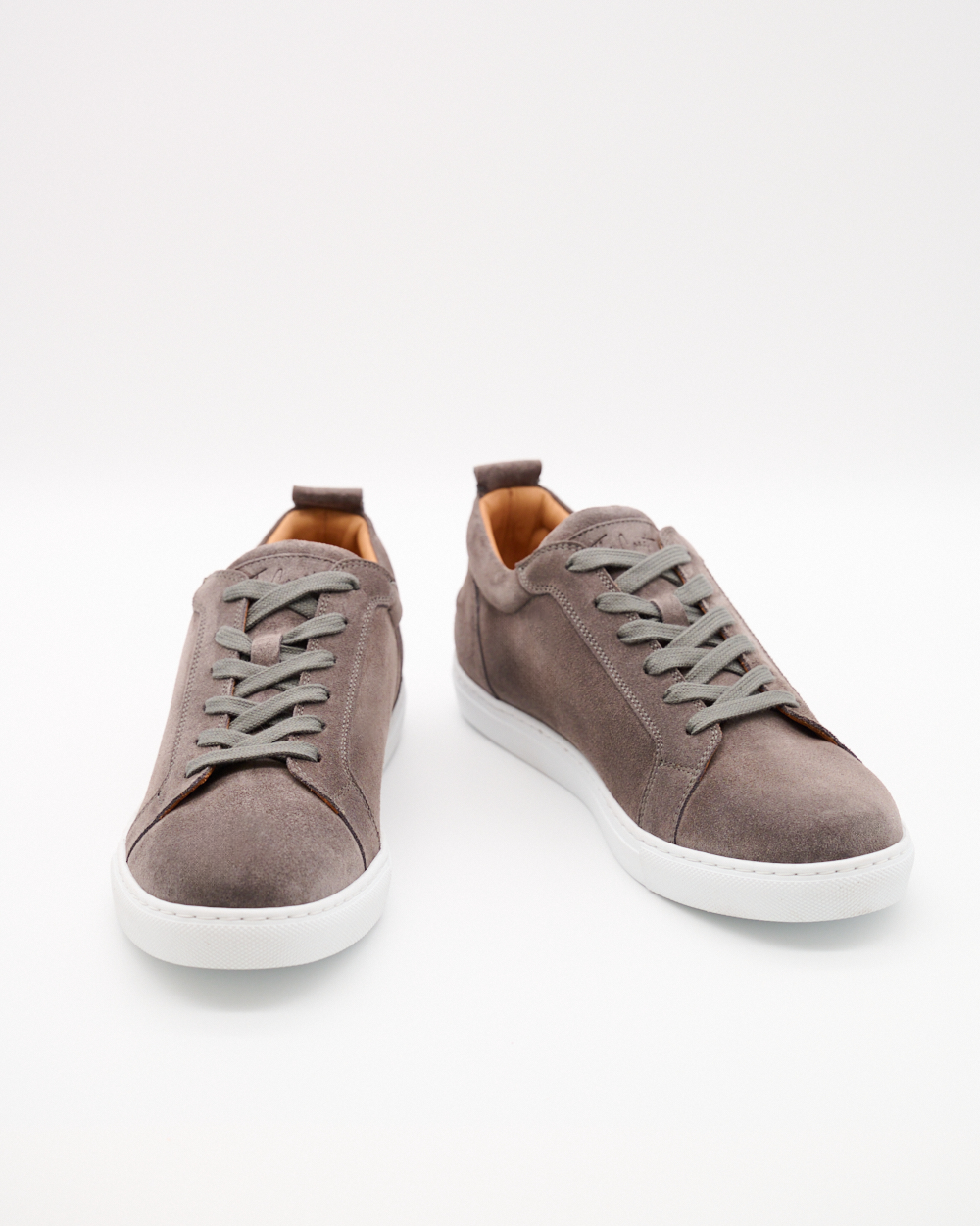 Luca Sneaker – Velours Grau